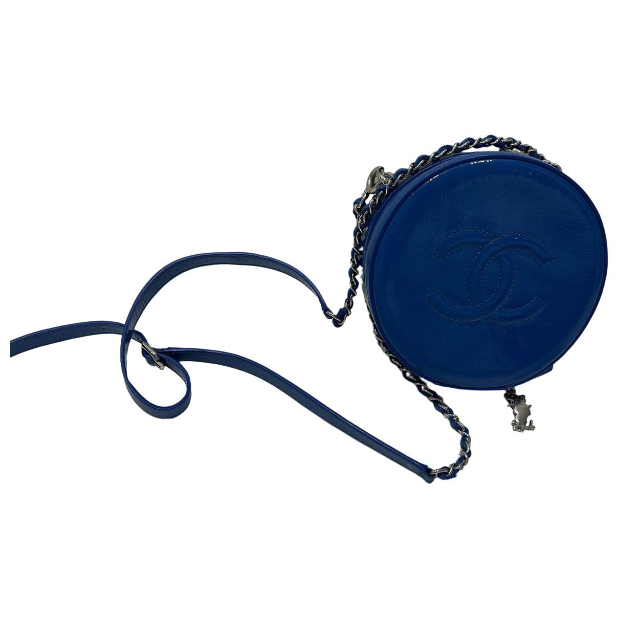 Patent leather crossbody bag
