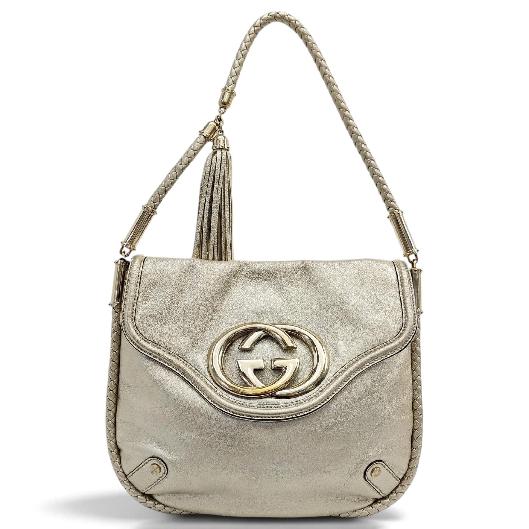 Britt leather handbag