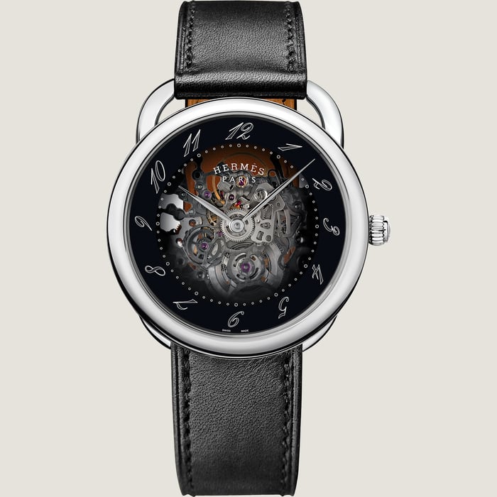 Sans Coloris Arceau Squelette Watch, 40 MM