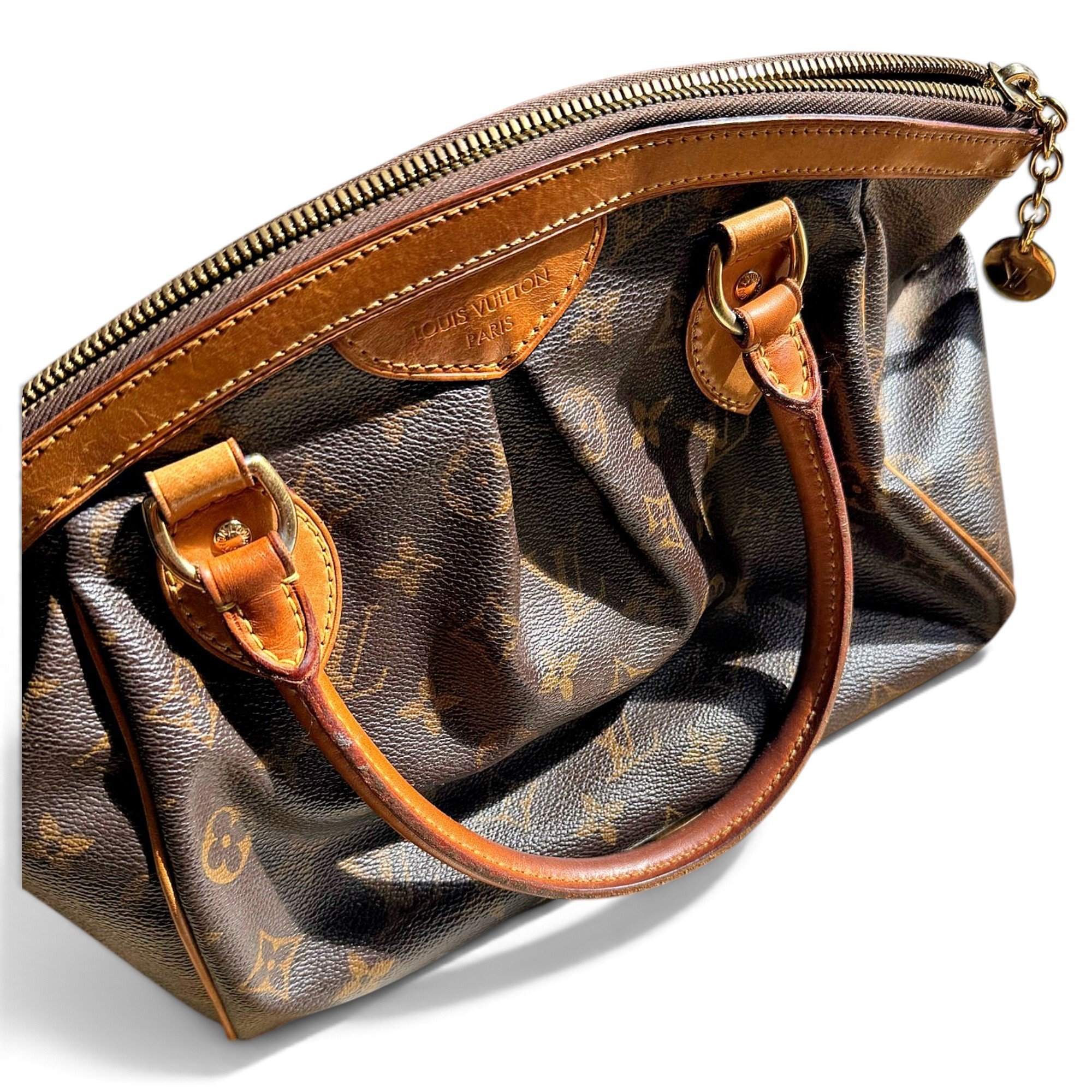 Tivoli leather handbag