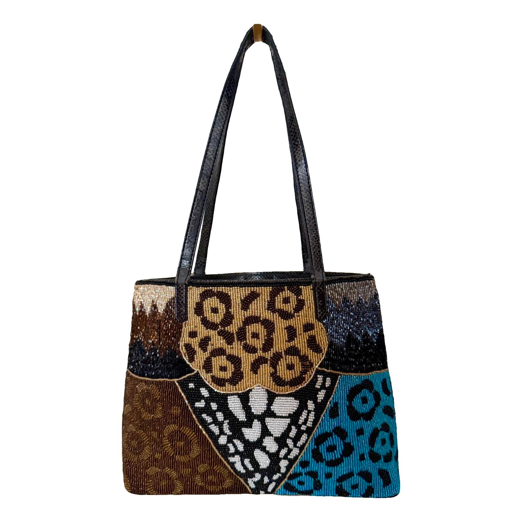 Leather handbag
