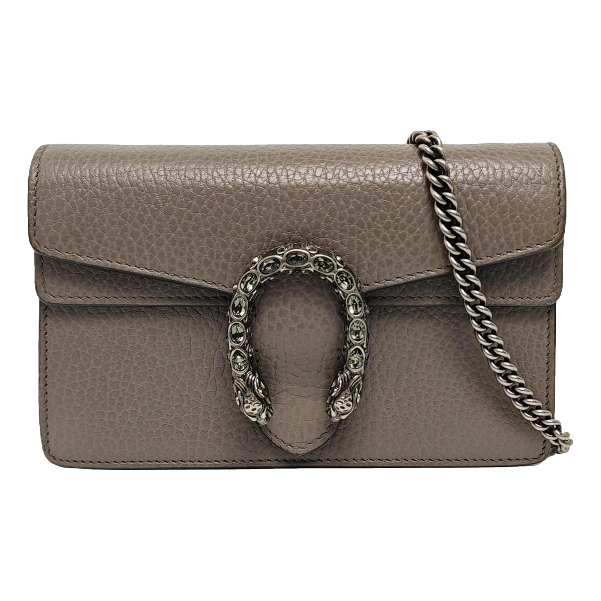 Dionysus Super Mini leather handbag