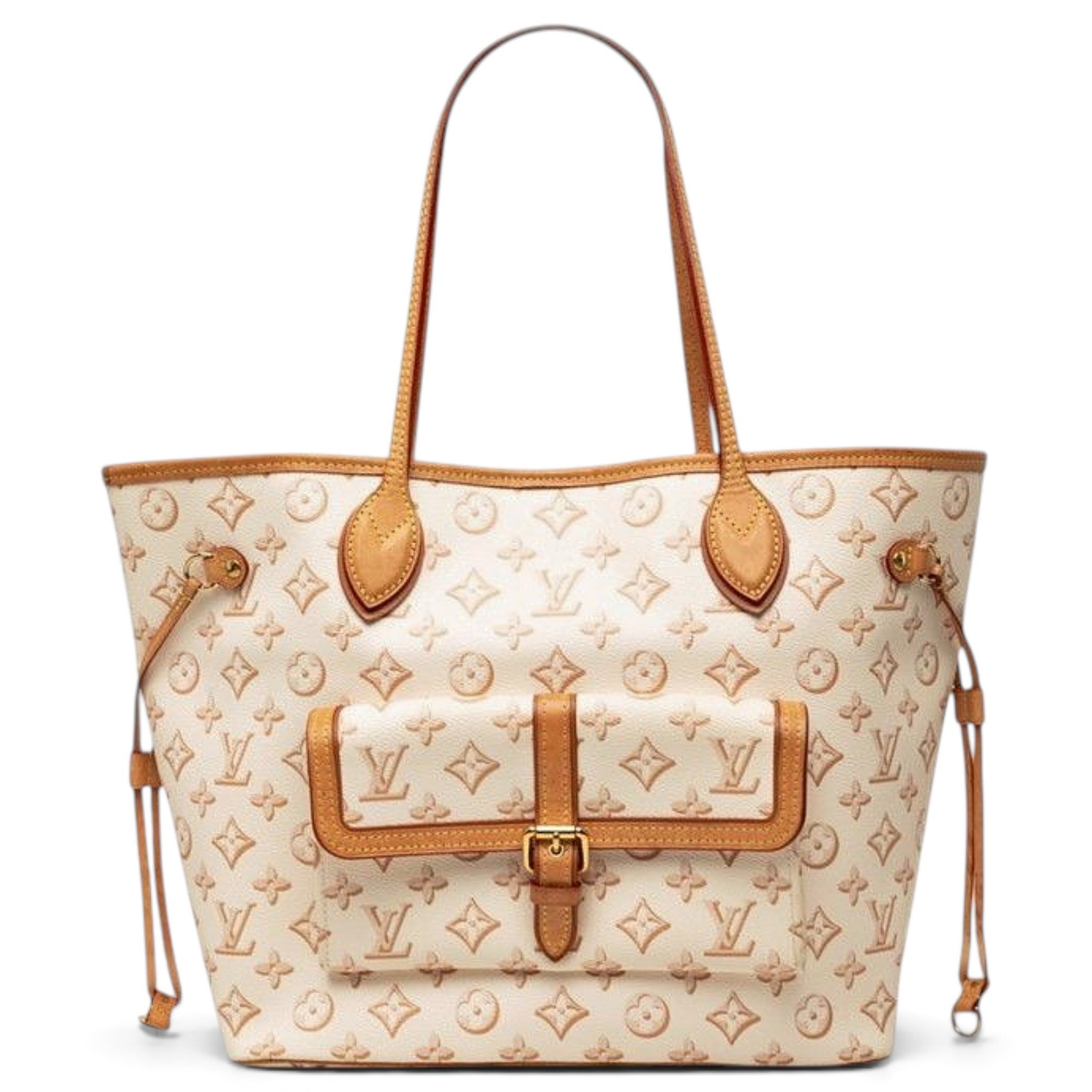 Neverfull leather tote