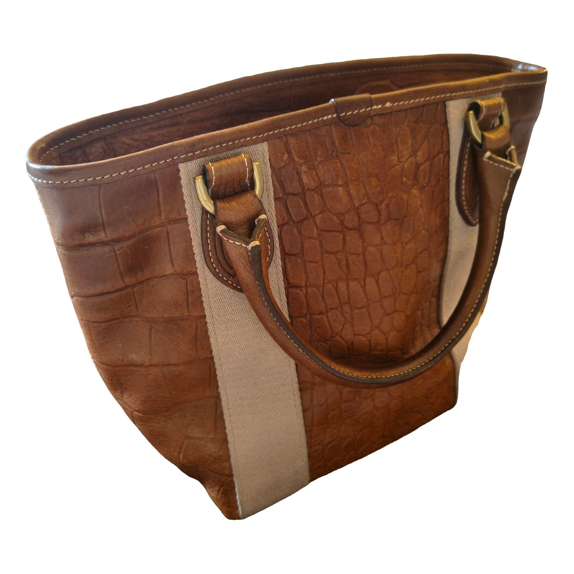 Leather handbag