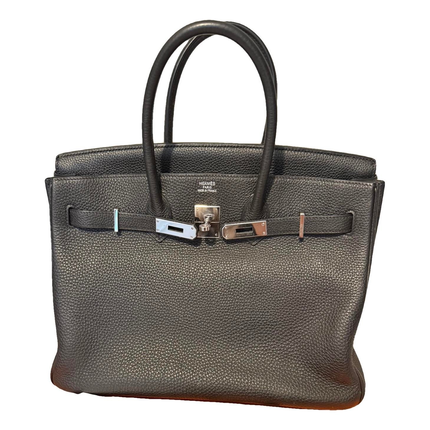 Birkin 35 leather handbag