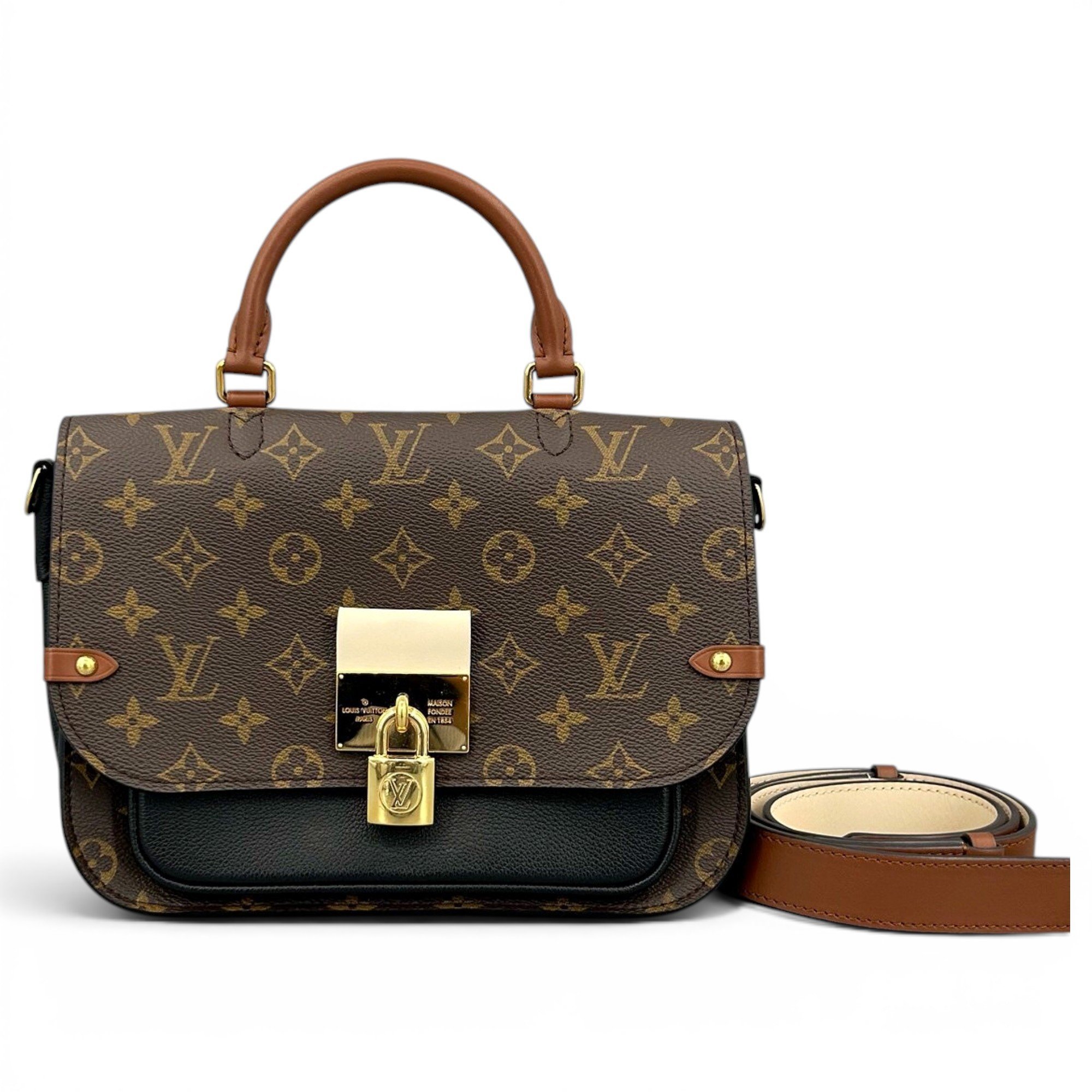 Vaugirard leather handbag