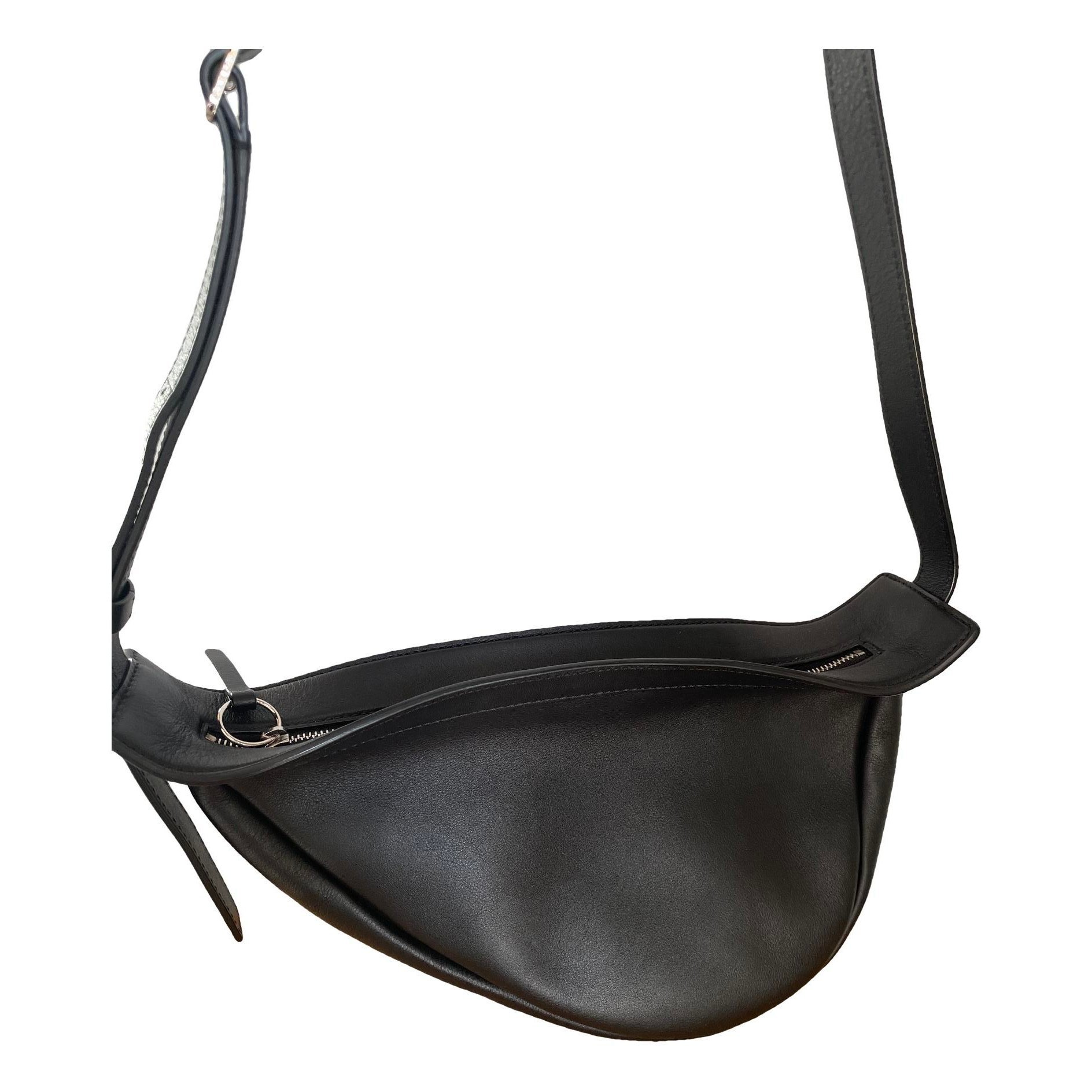Slouchy Banana leather crossbody bag