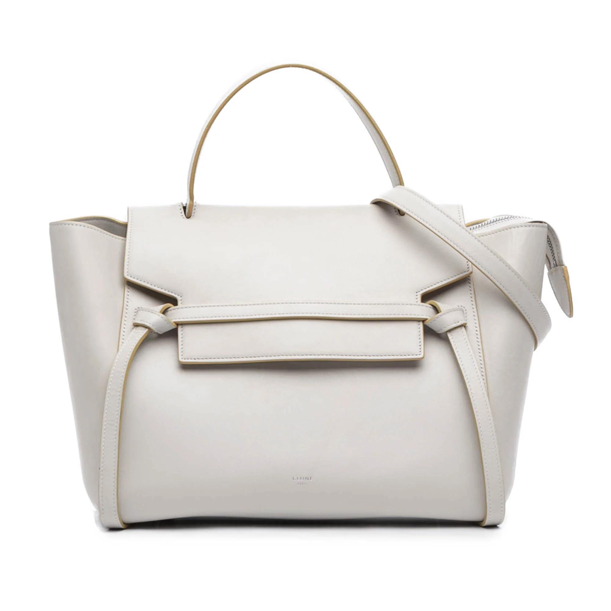 Belt pony-style calfskin handbag