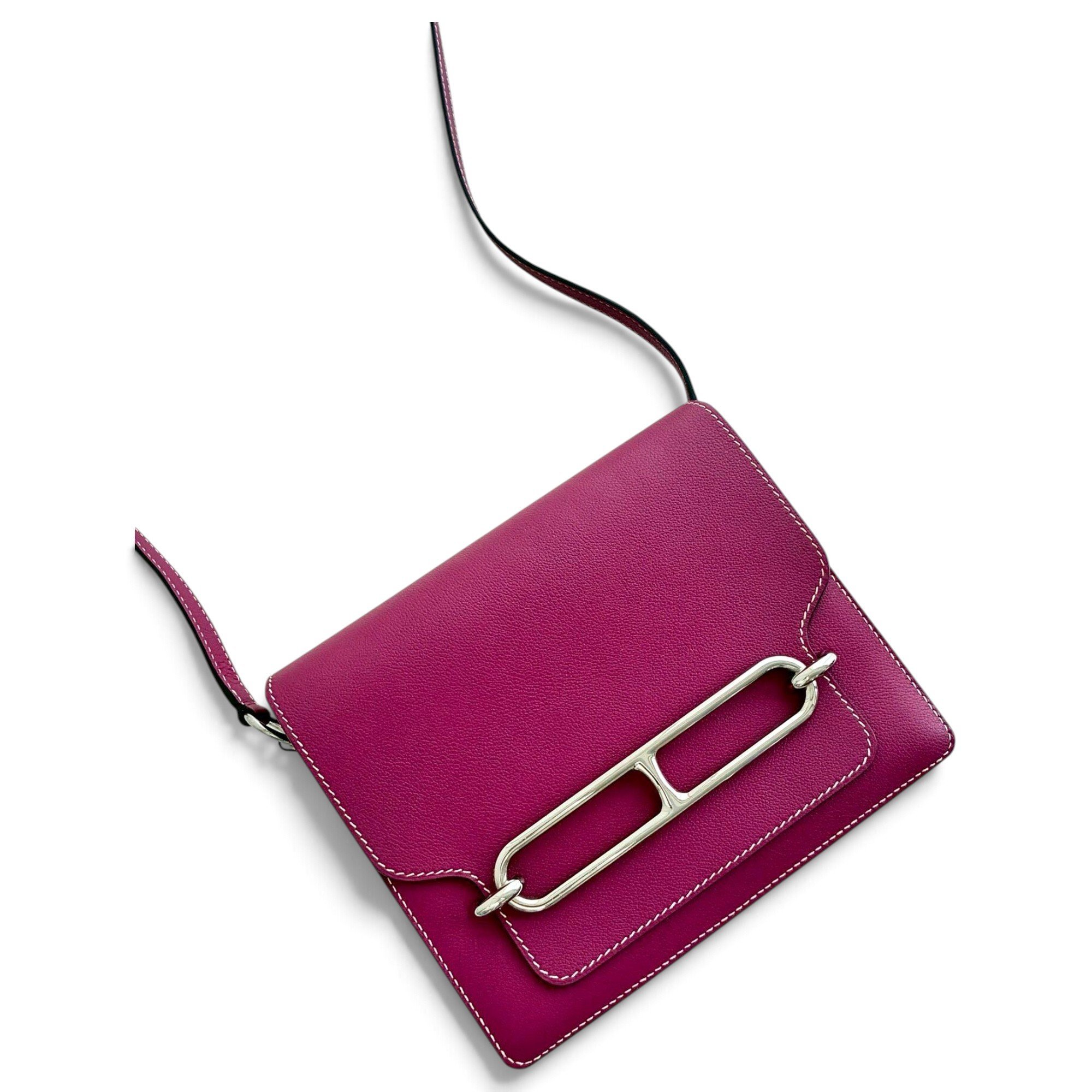 Roulis leather crossbody bag
