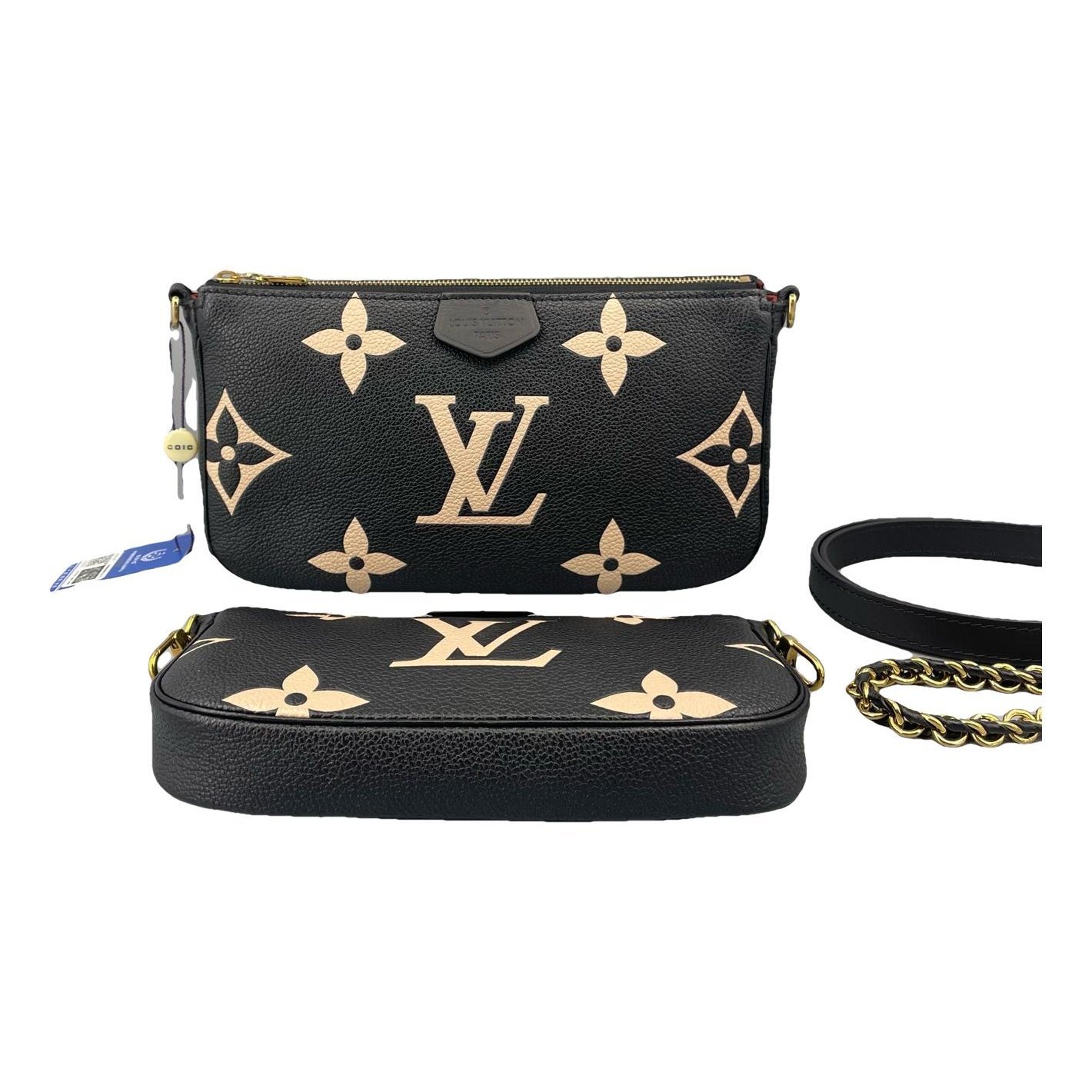 Multi Pochette Accessoires leather handbag