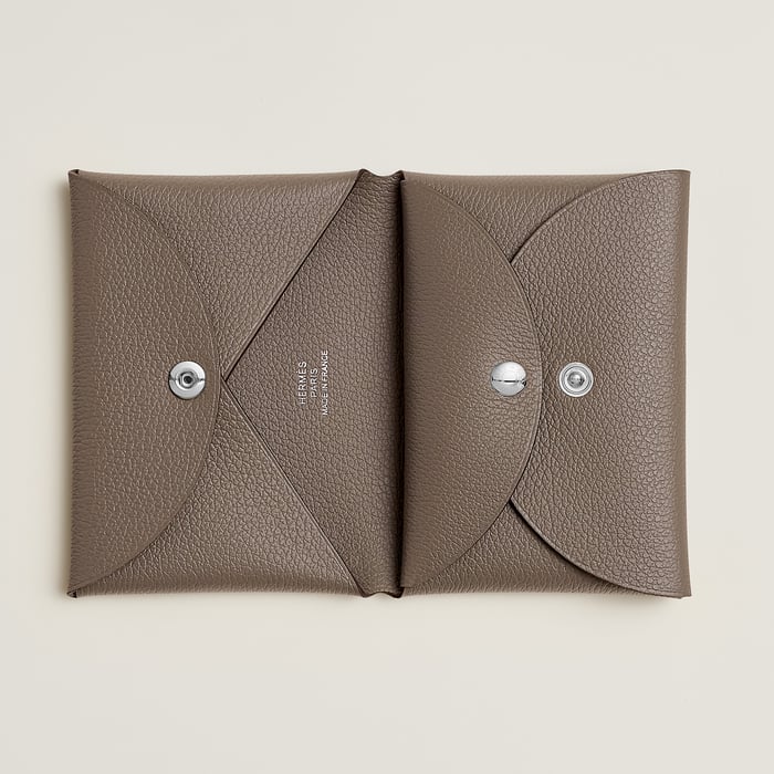 Étoupe Calvi Duo Compact Card Holder