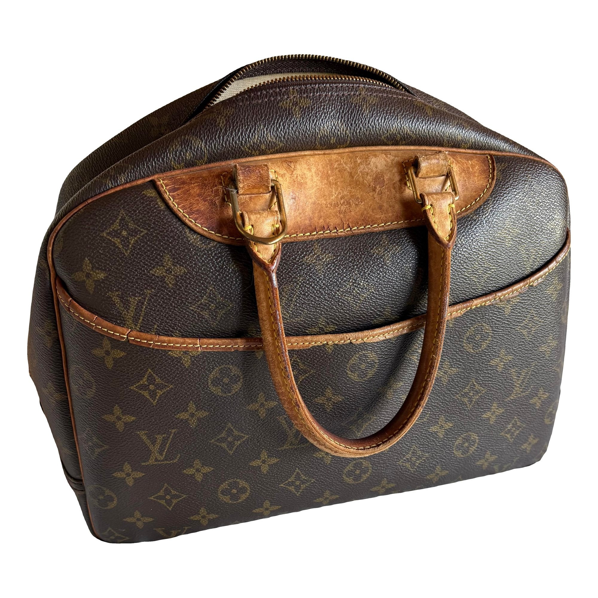 Deauville leather handbag