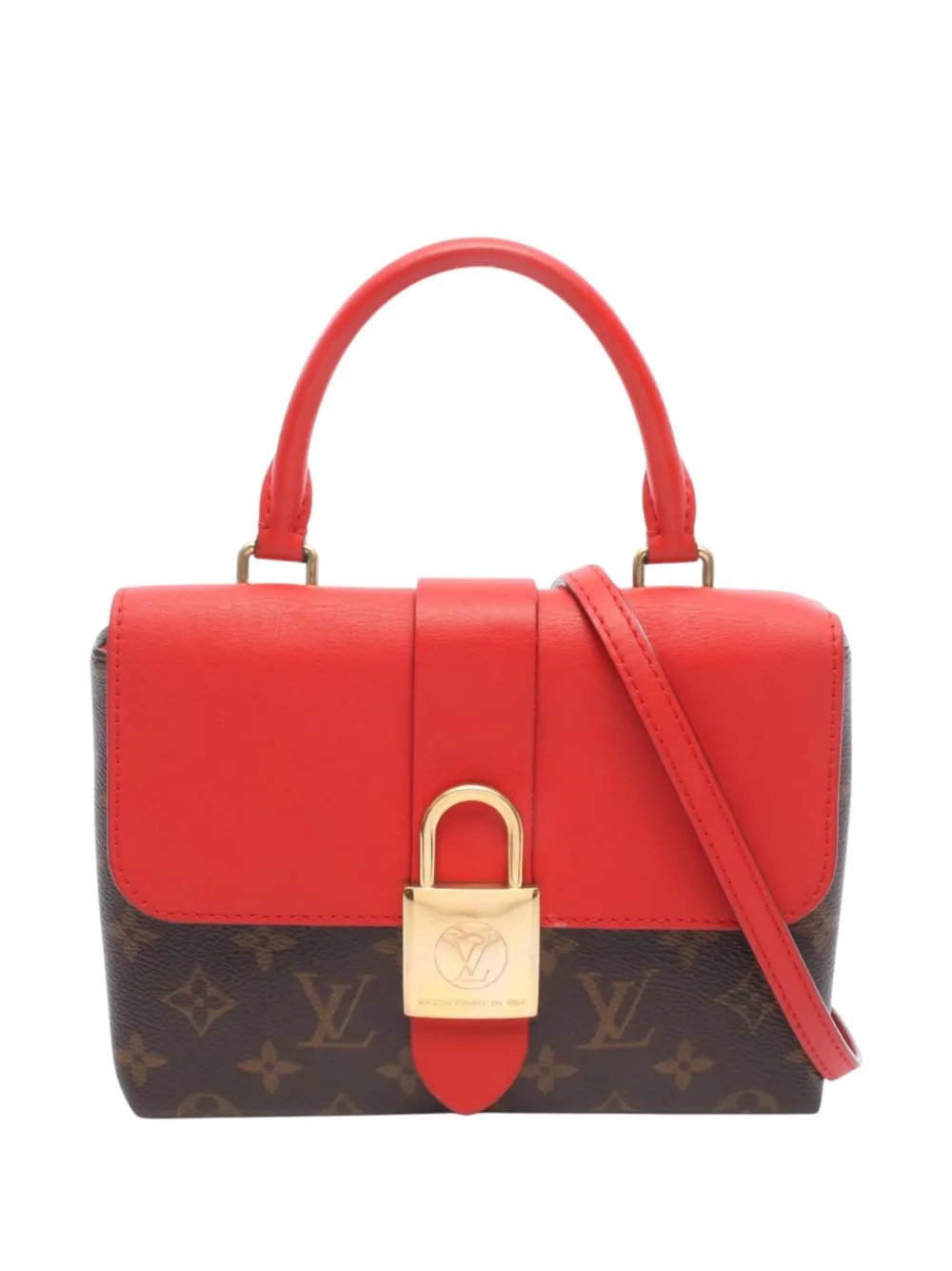 2019 Monogram Locky BB satchel