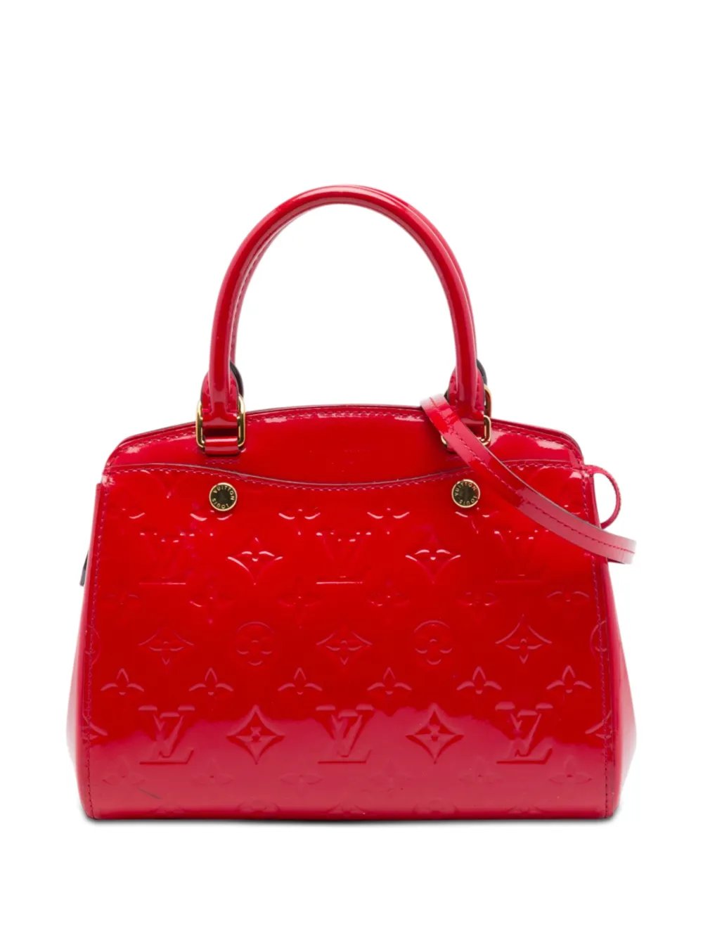 2015 Monogram Vernis Brea PM satchel
