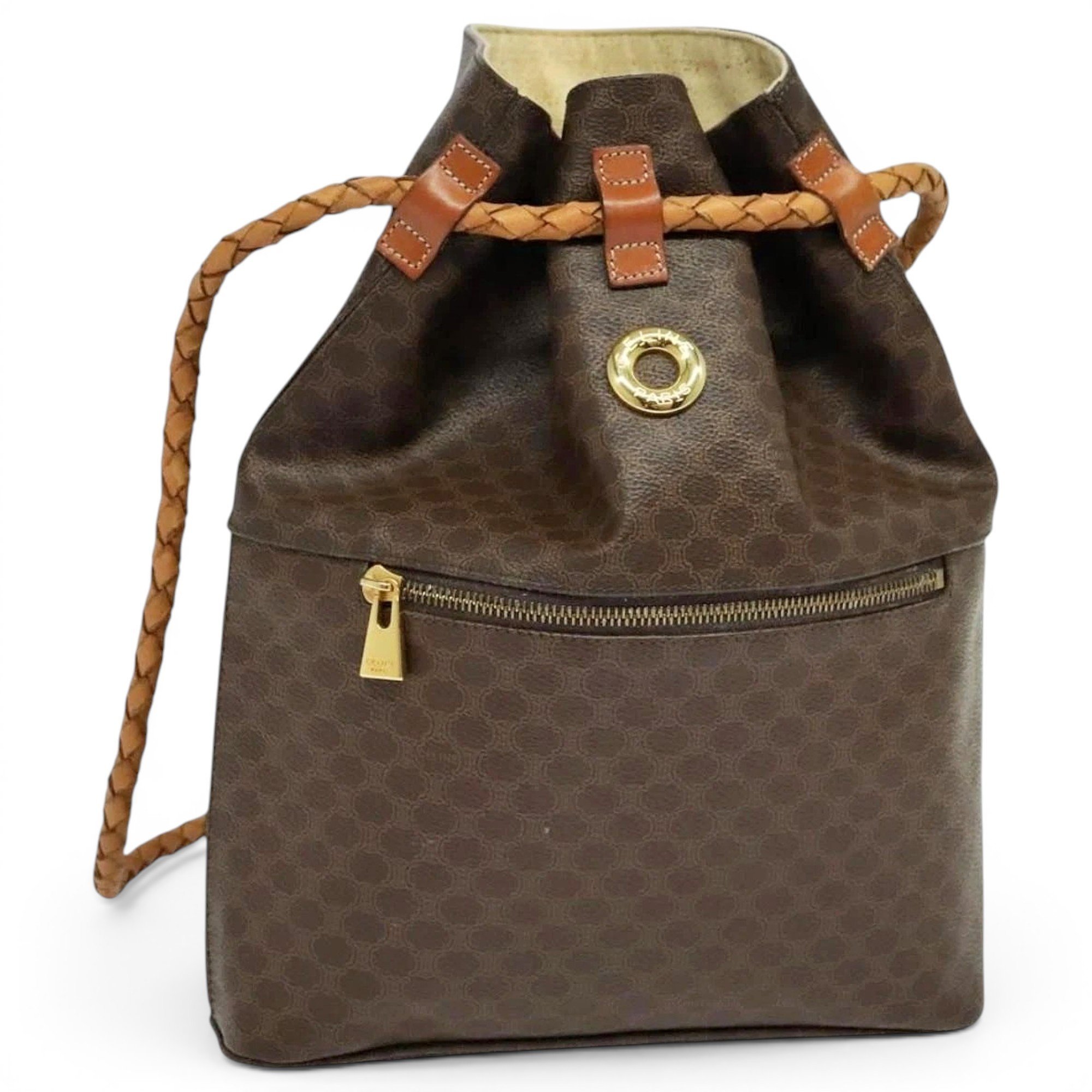 Faux fur handbag