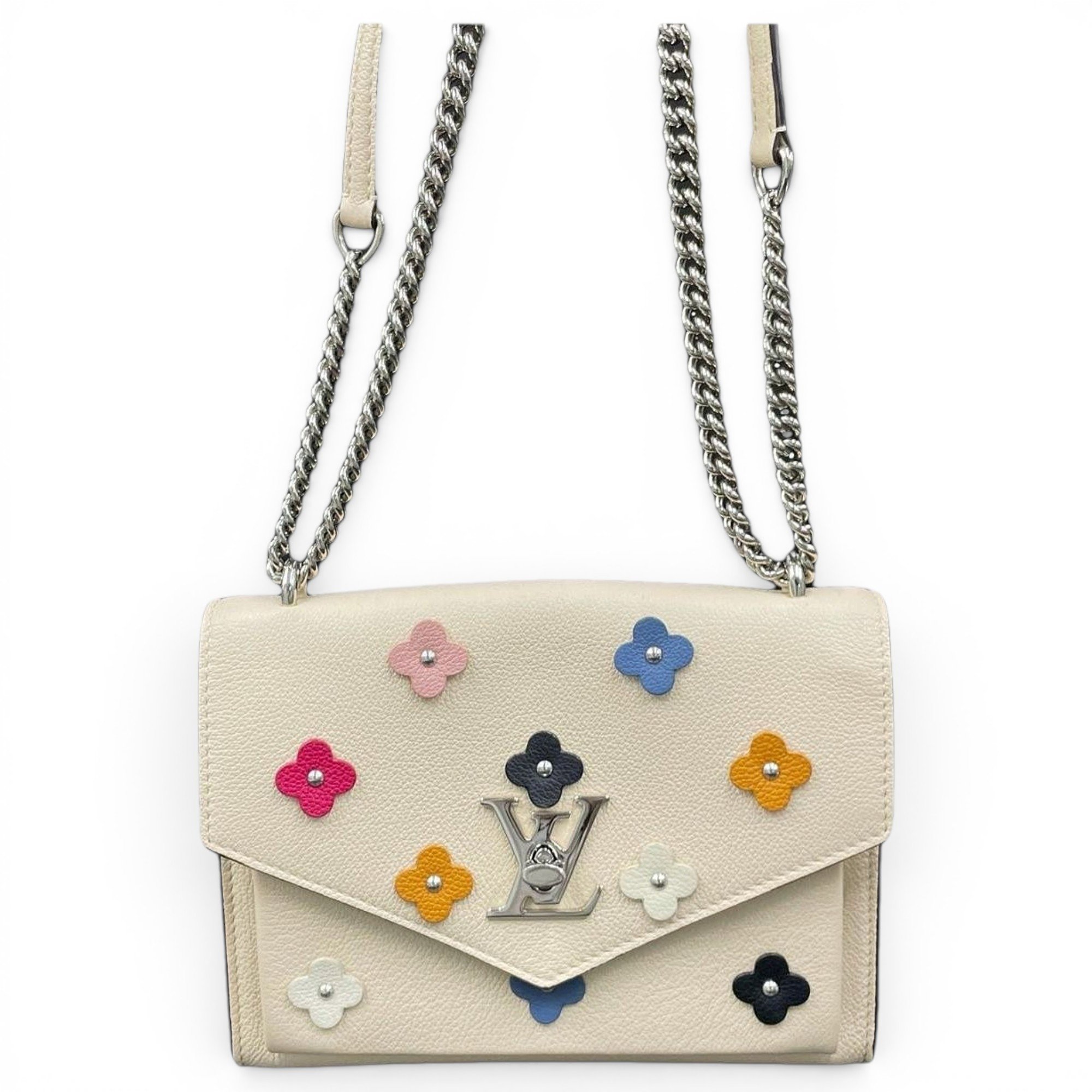 Lockme leather handbag