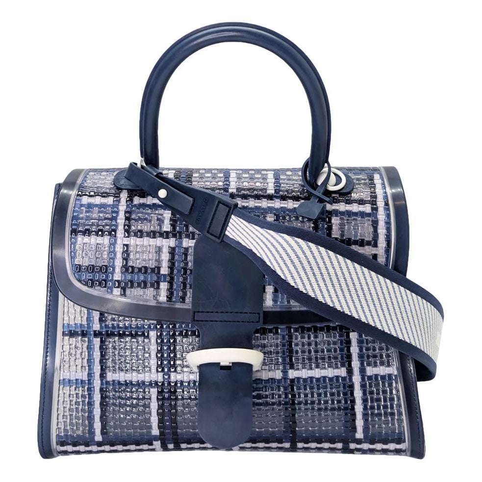 Vinyl handbag