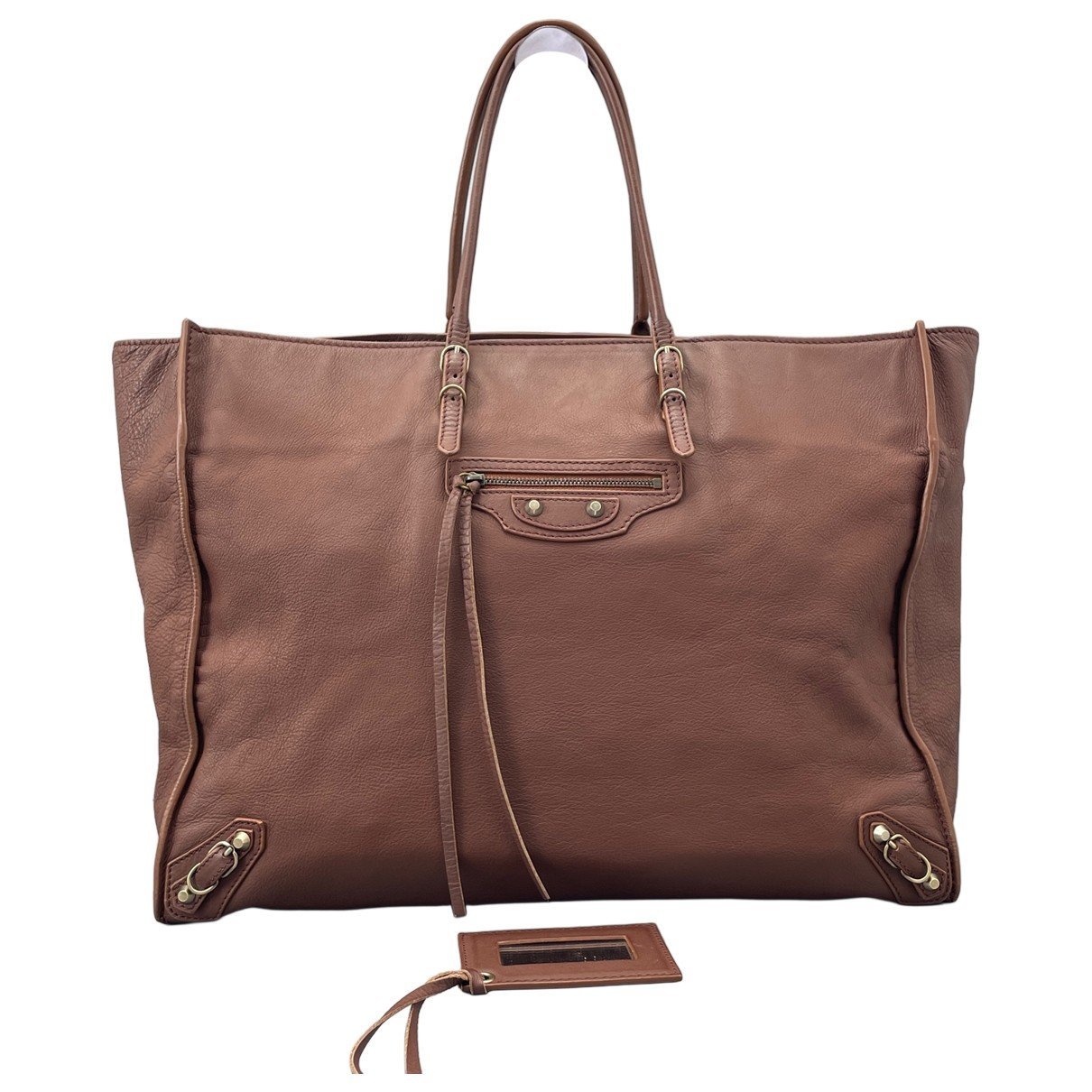 Leather handbag