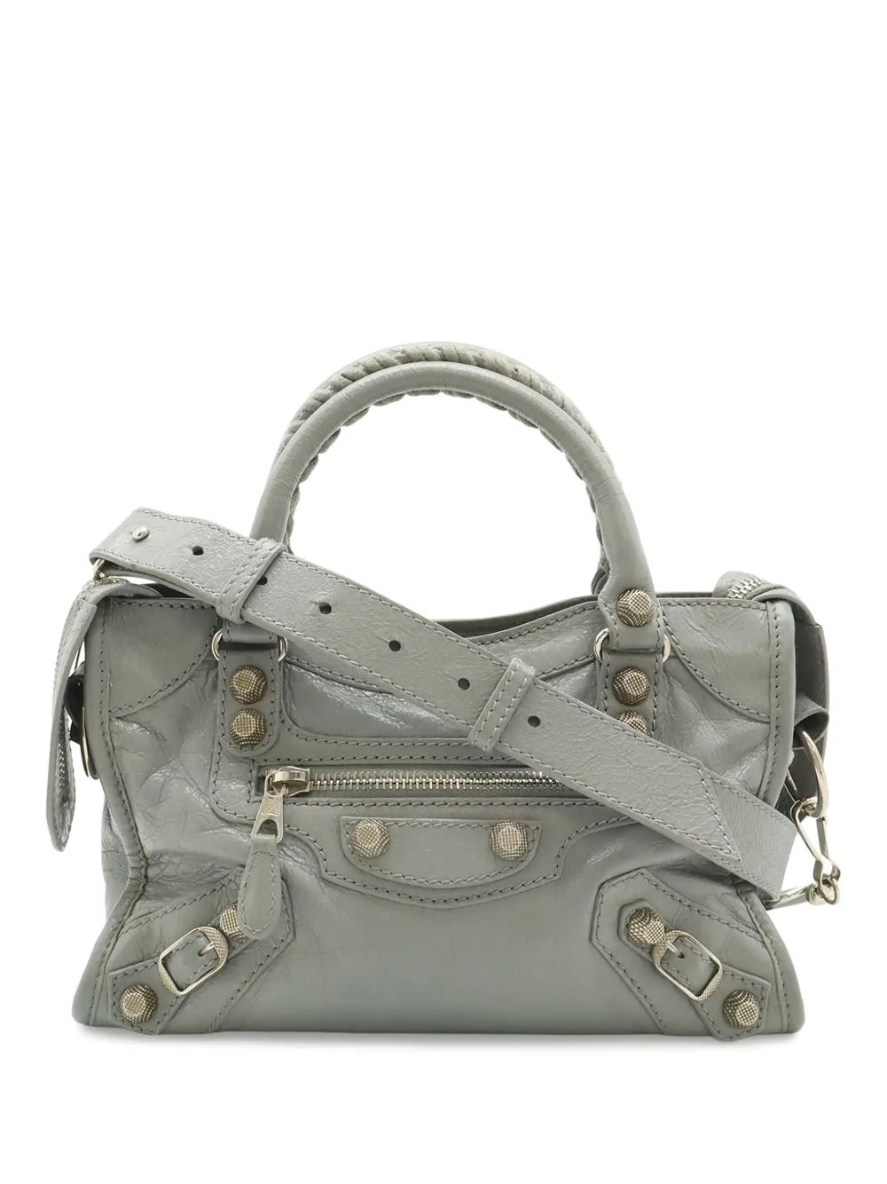 2018-2026 Mini Lambskin Motocross Giant 21 City satchel