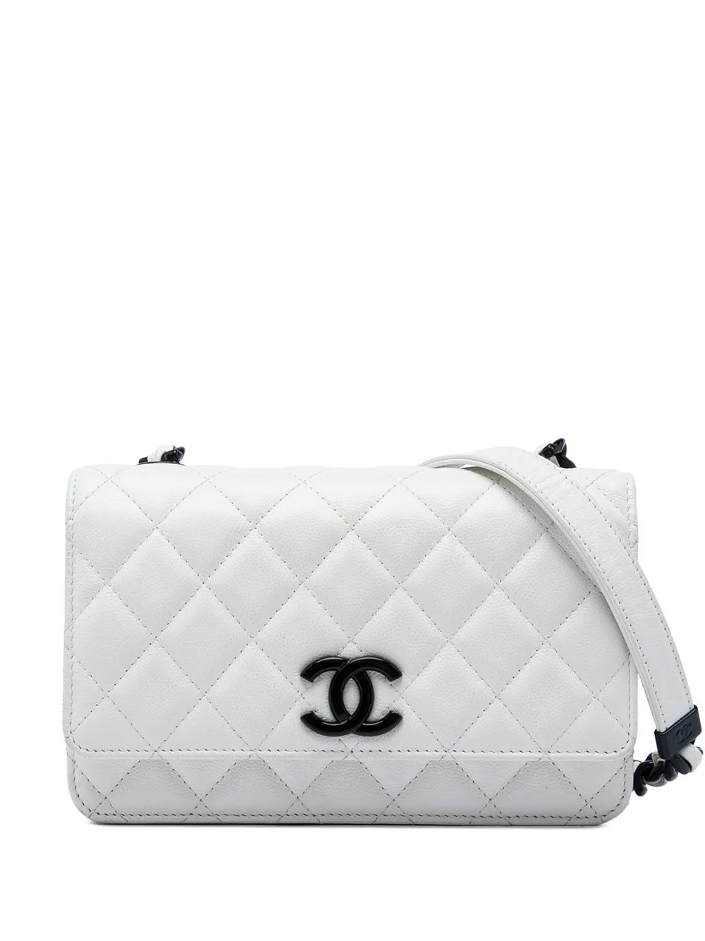 2020 Quilted Caviar My Everything Wallet on Chain crossbody bag