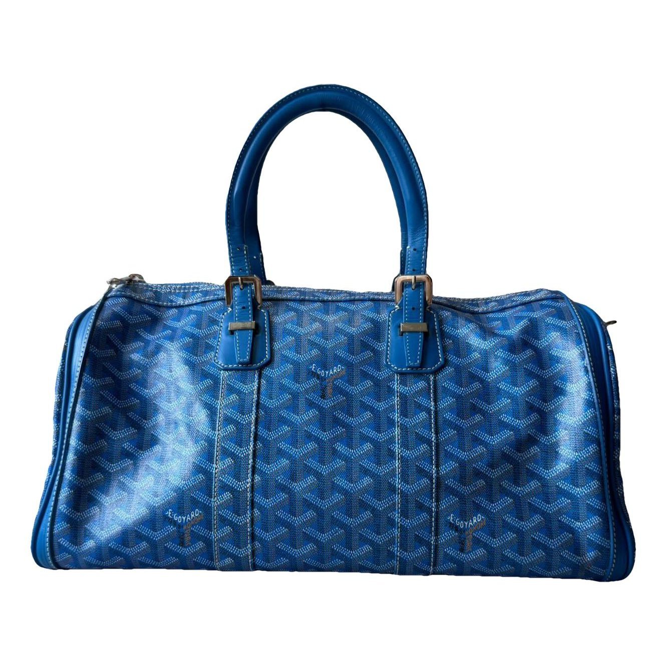Goyard Croisière leather travel bag