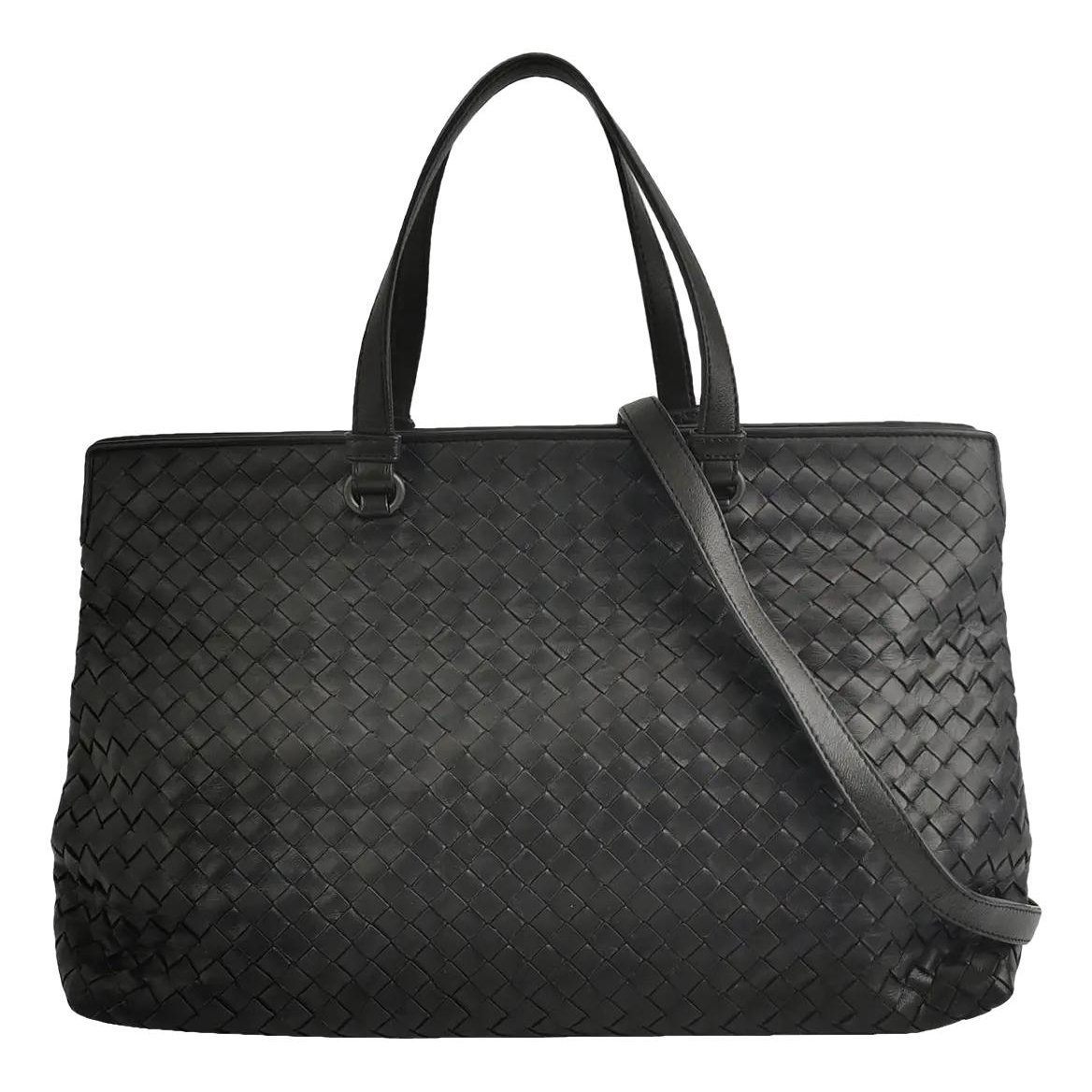 Parachute leather handbag