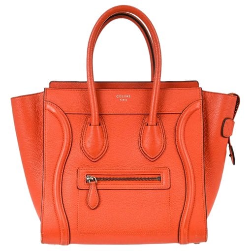 Luggage leather handbag