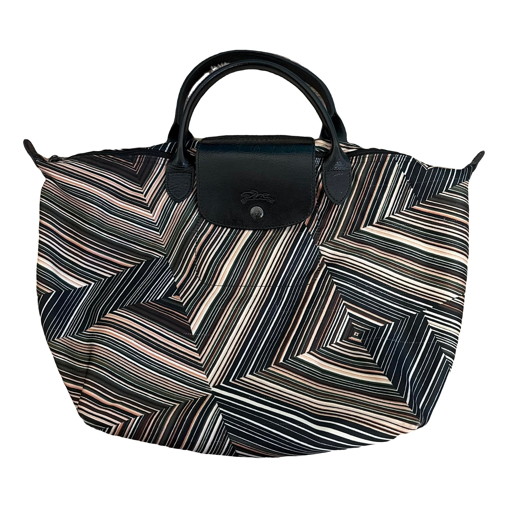 Pliage cashmere handbag