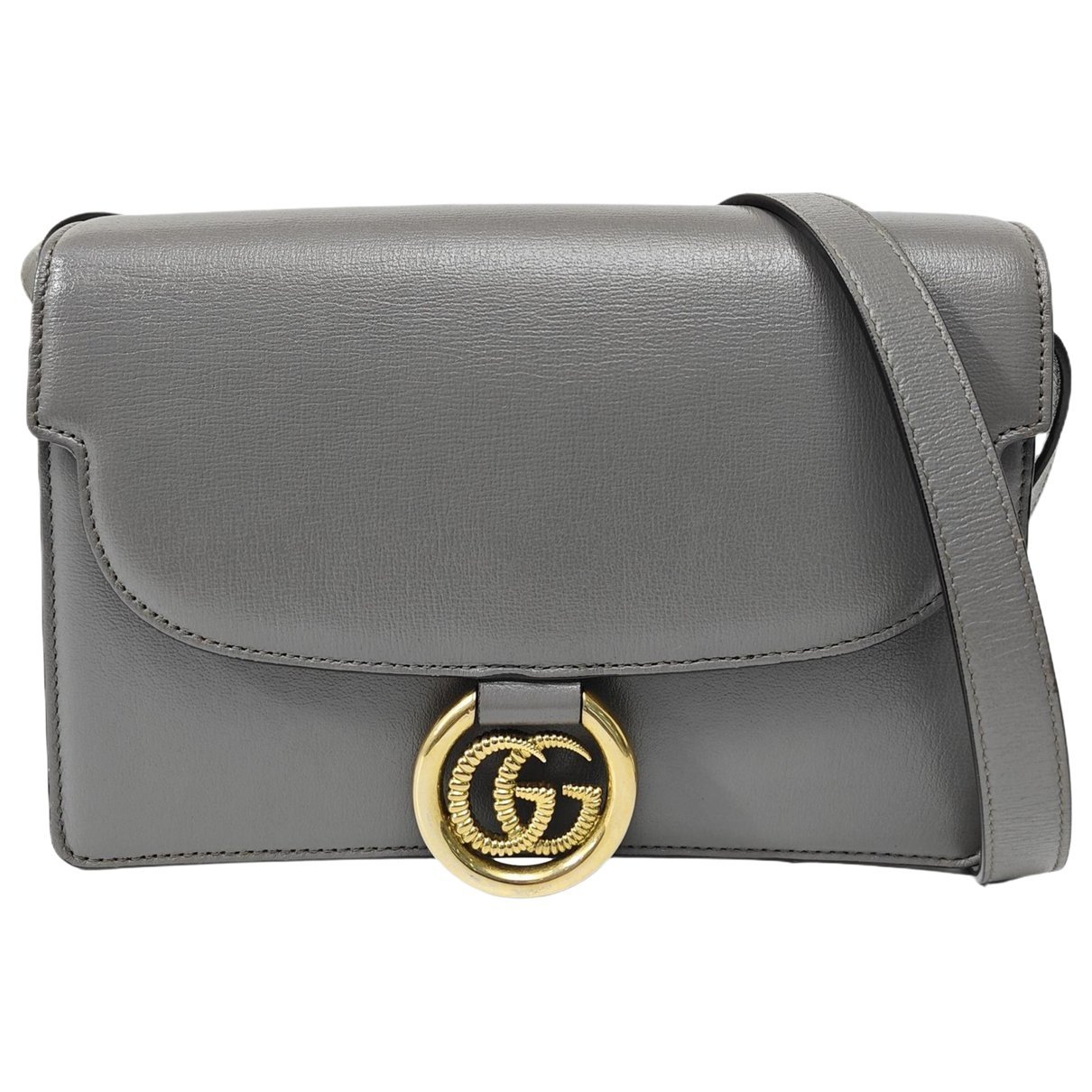 Gucci GG Ring leather crossbody bag