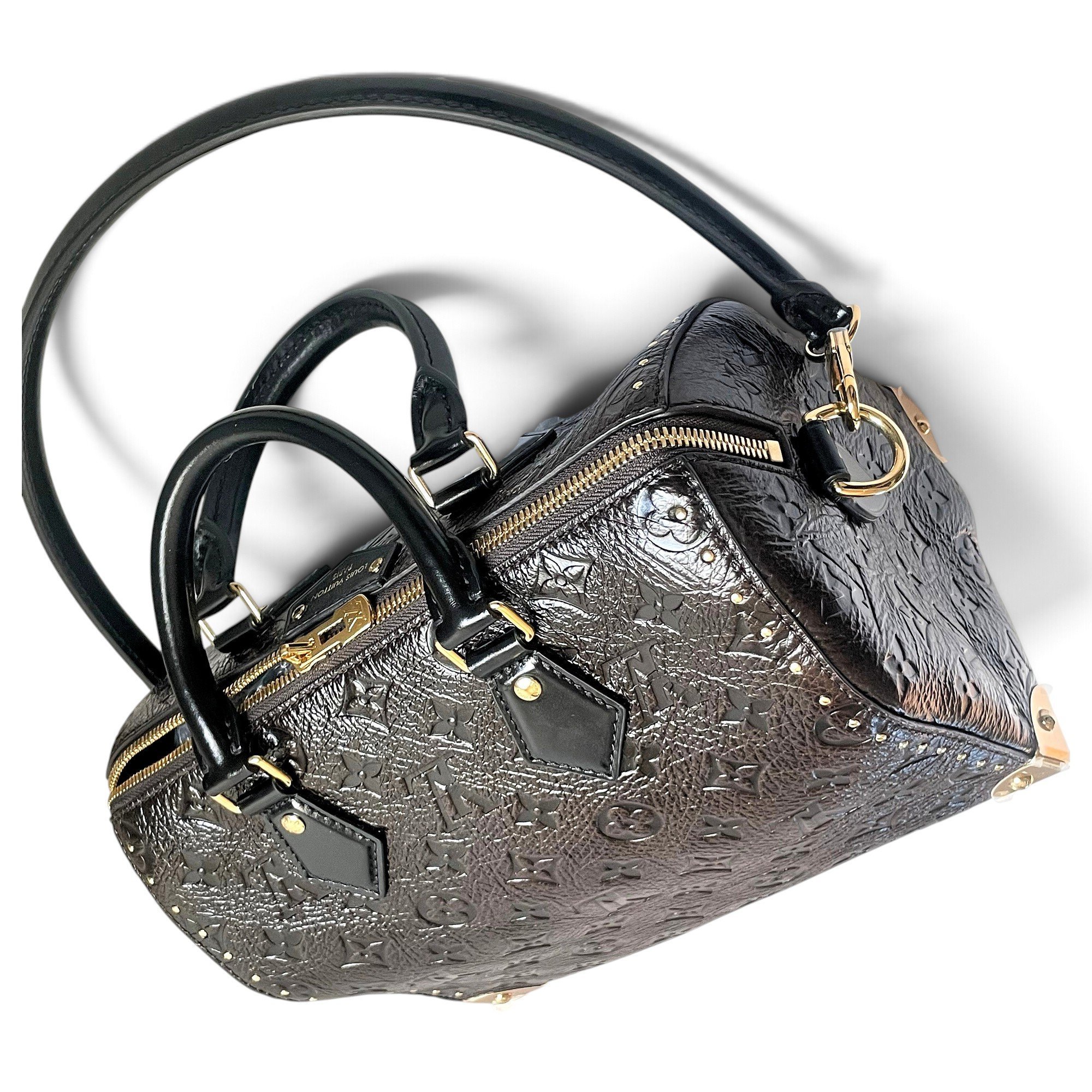 Speedy Bandoulière leather handbag
