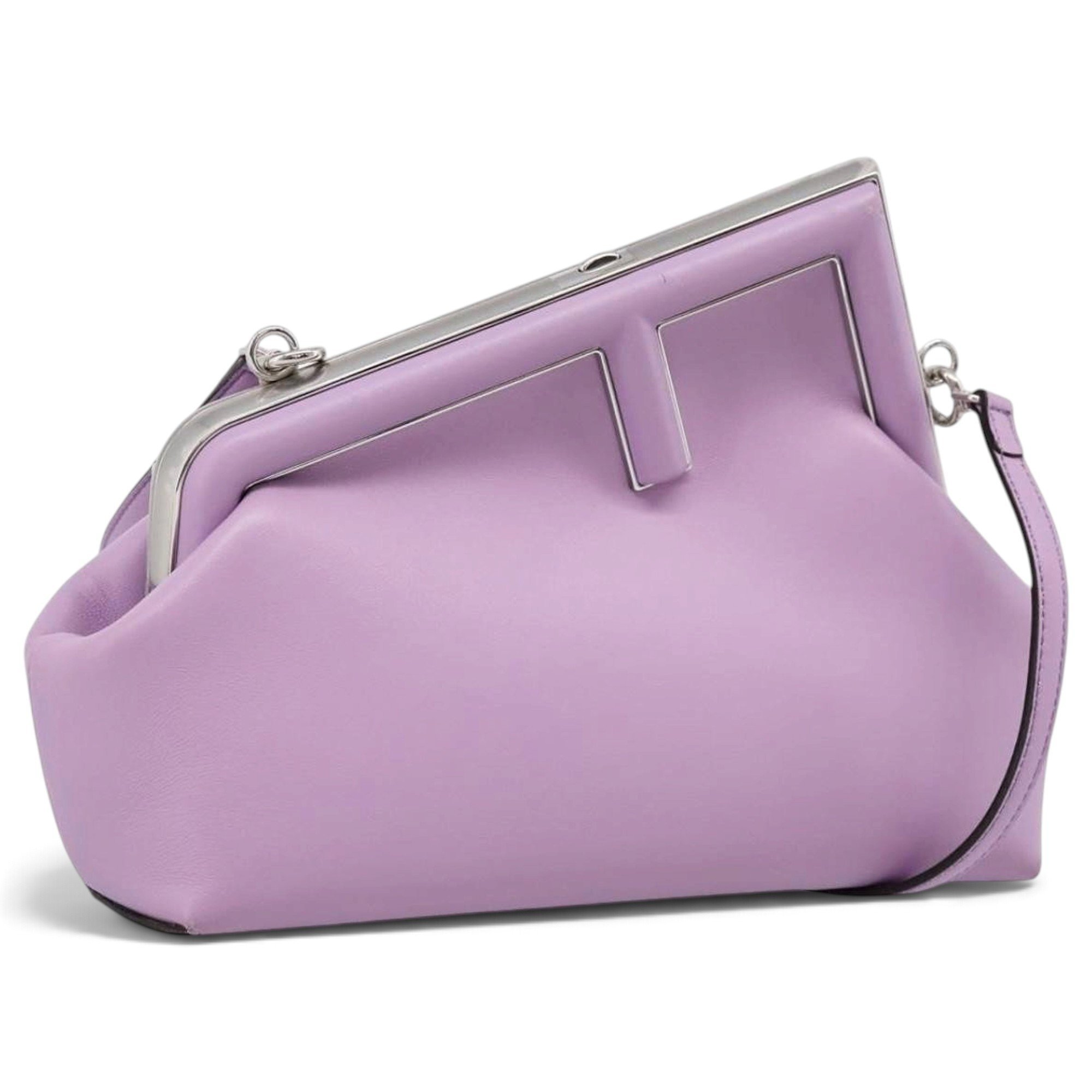 First leather handbag