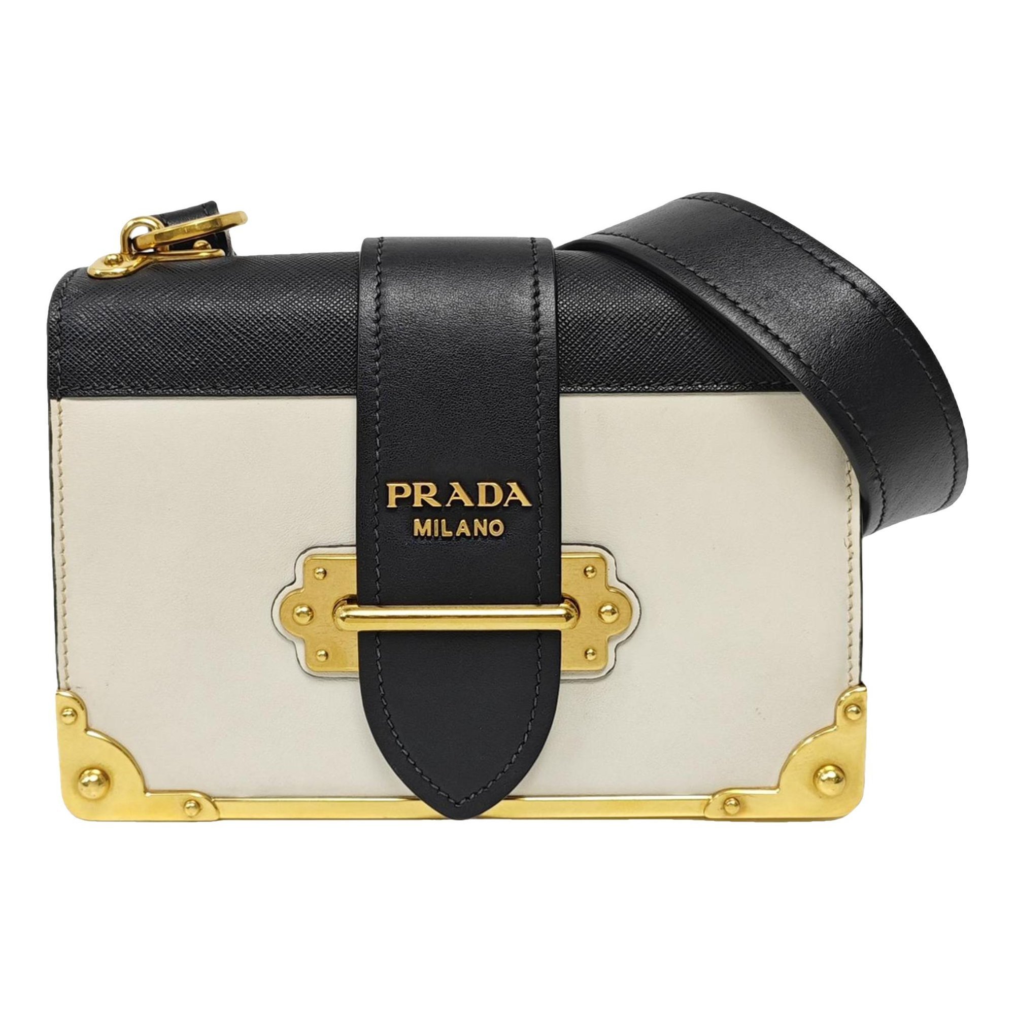 Cahier leather crossbody bag