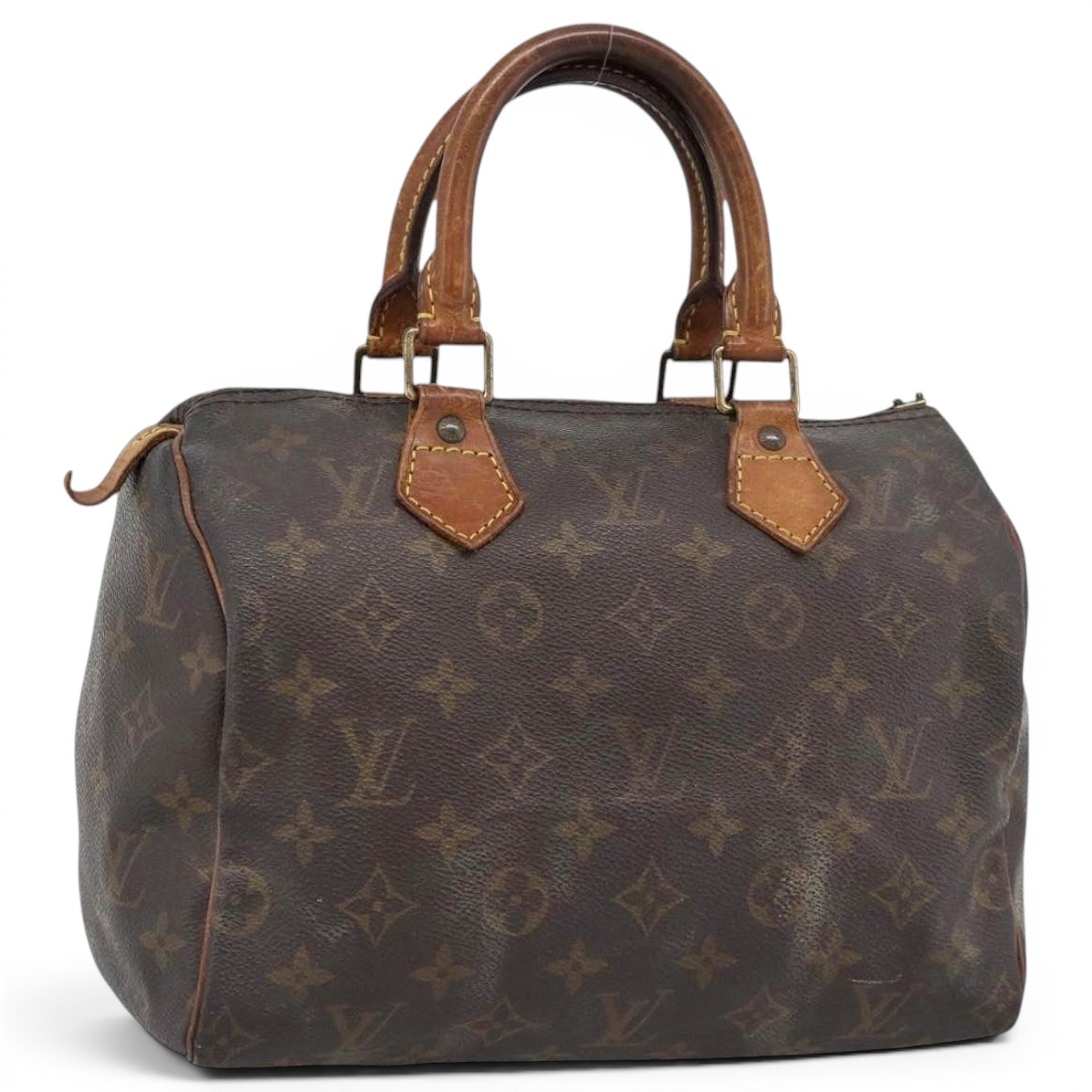 Speedy leather handbag