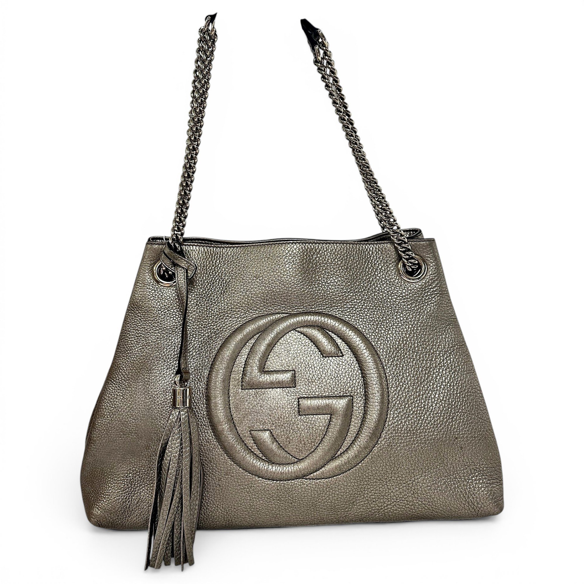 Soho leather tote