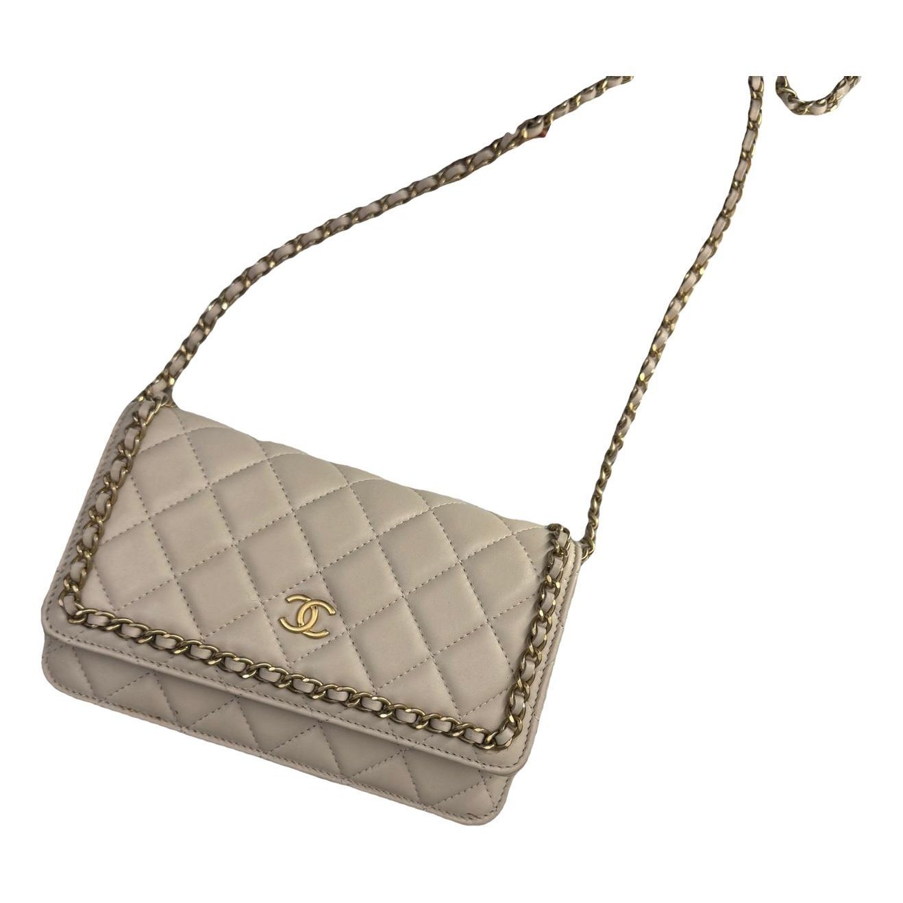 Wallet On Chain Timeless/Classique leather crossbody bag