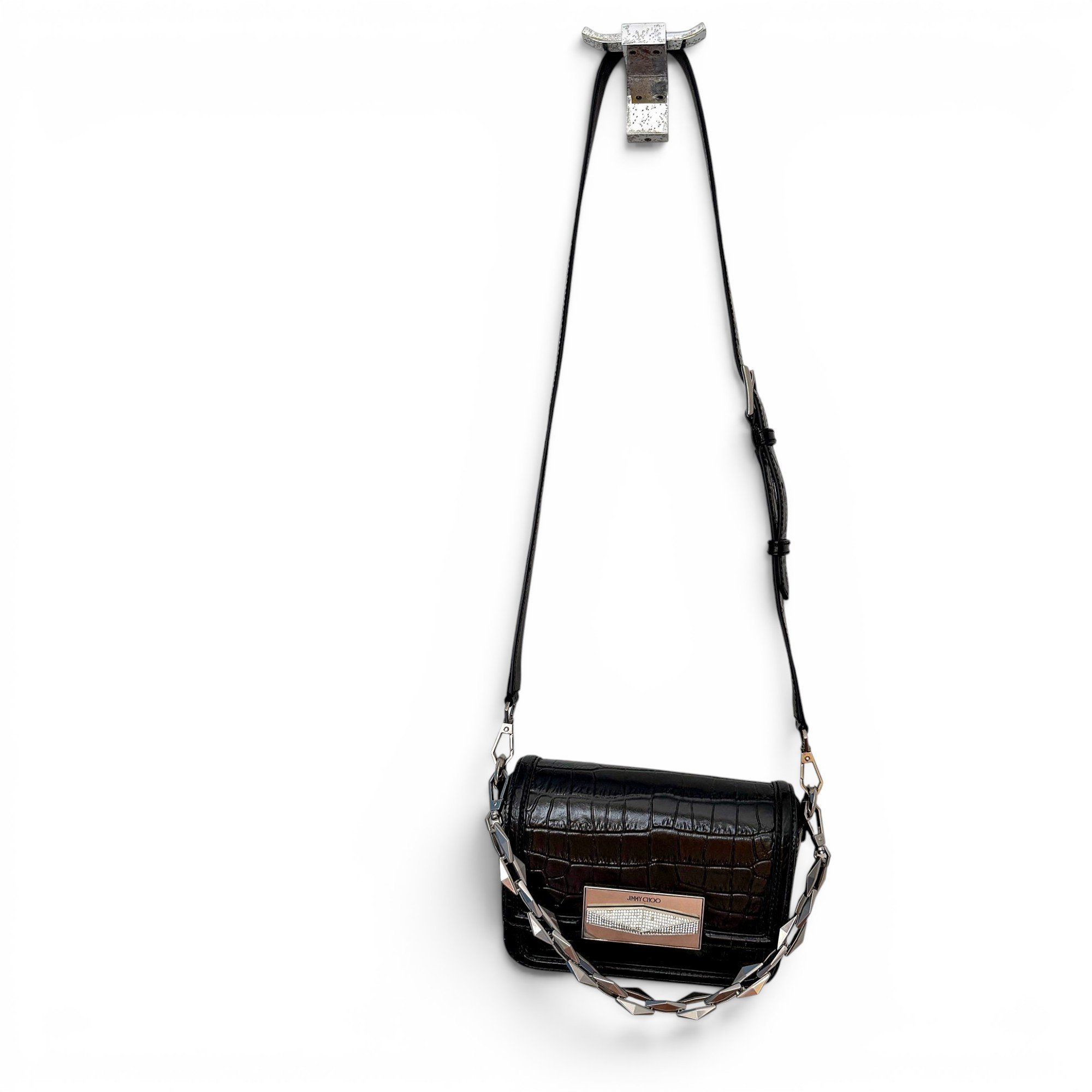 Rebel leather crossbody bag