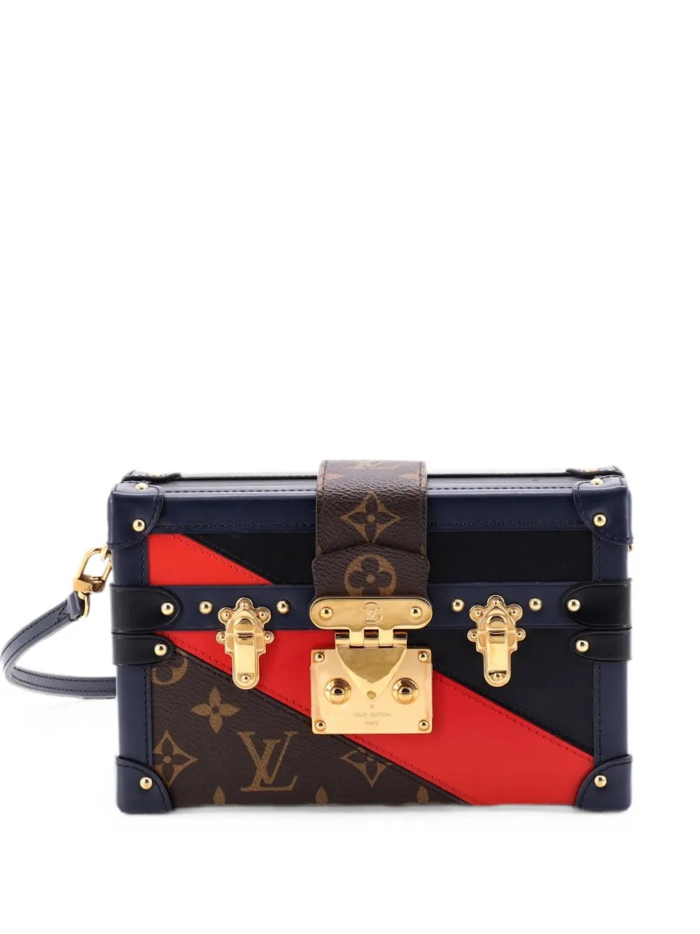 Petite Malle Handbag Limited Edition Monogram Canvas clutch bag