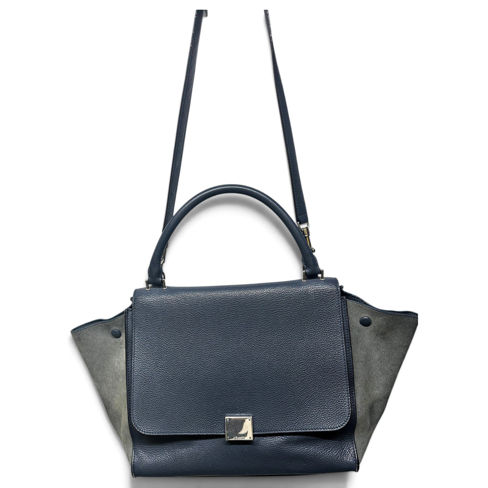 Celine Trapèze leather bag