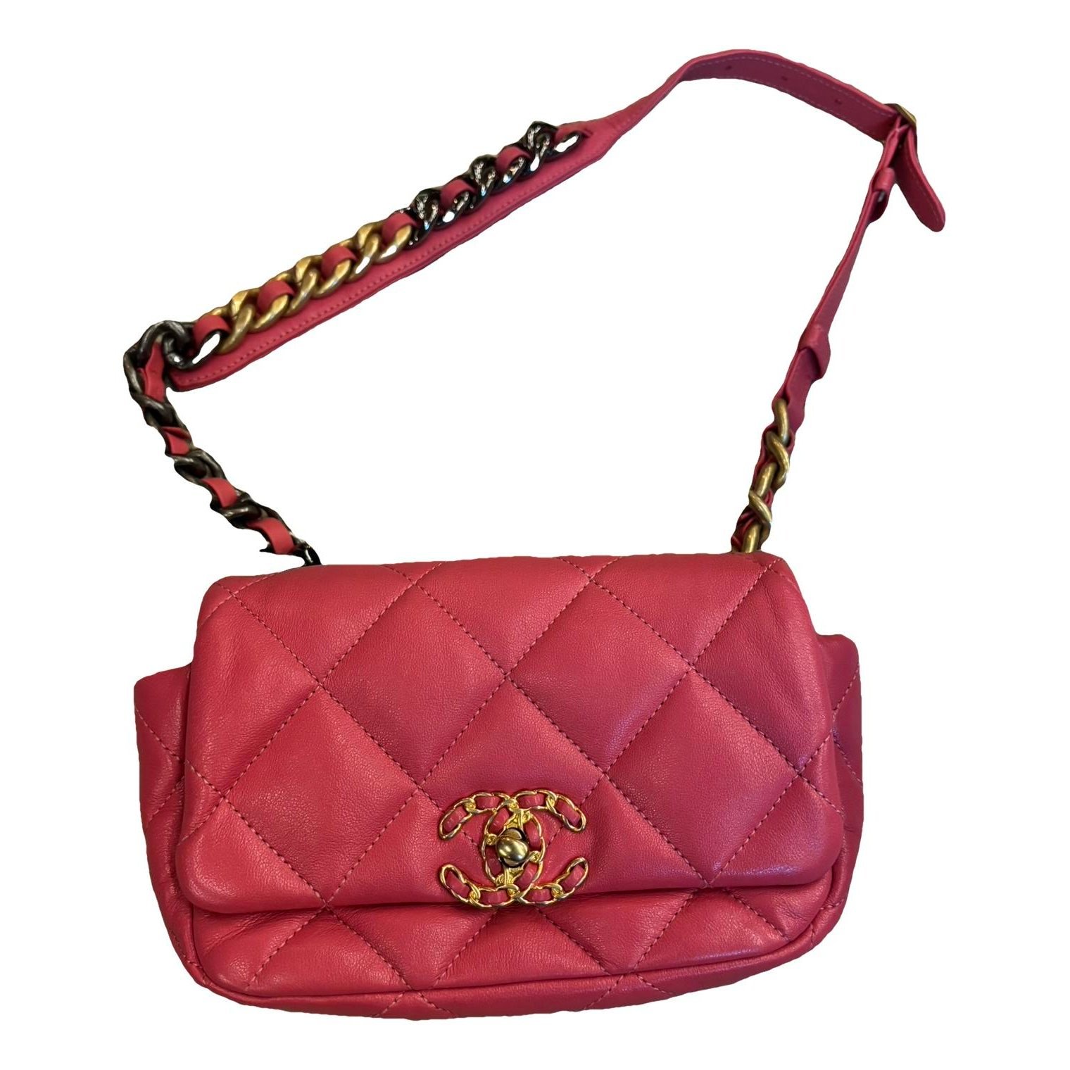 Leather mini bag