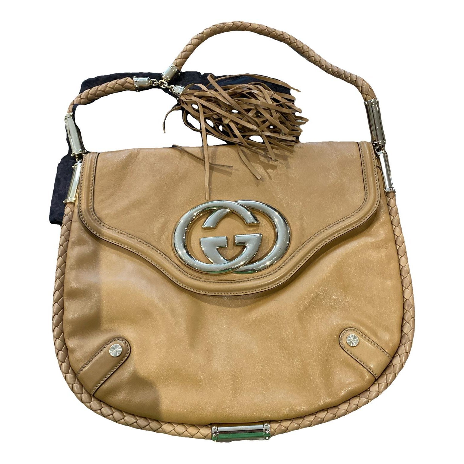 Leather handbag