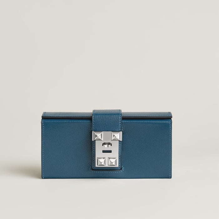 Deep Blue Neo Medor Clutch