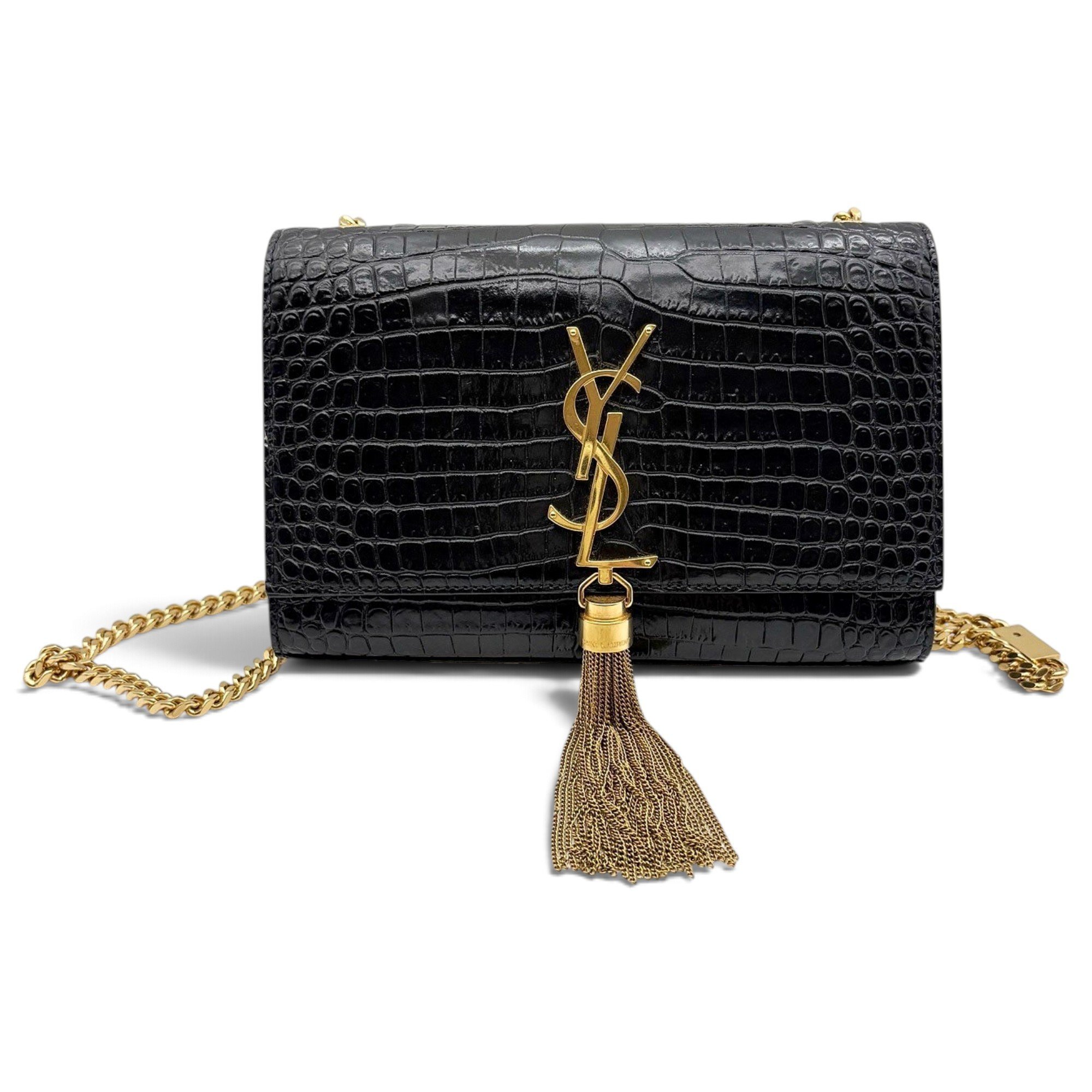 Pompom Kate leather handbag
