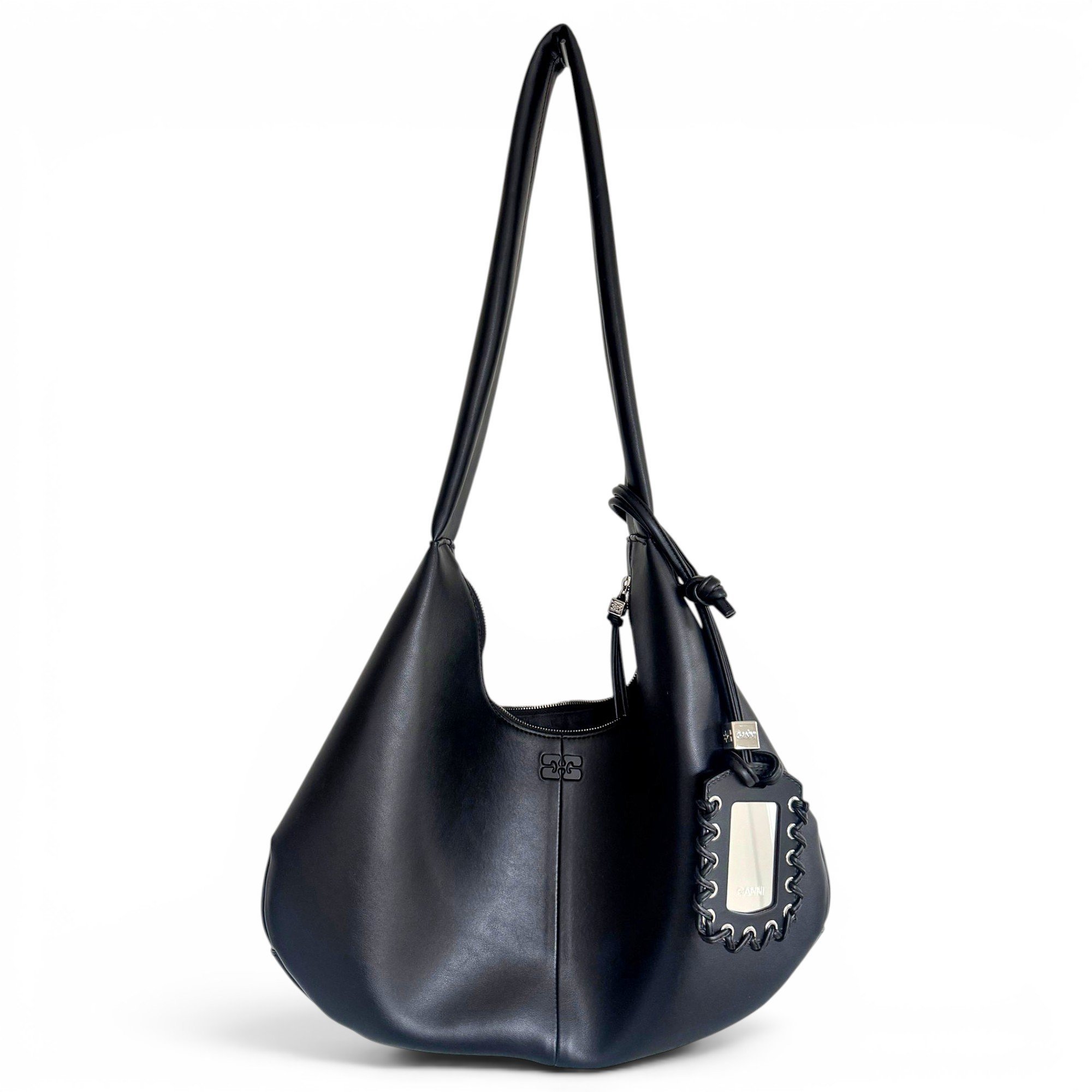Hobo leather handbag