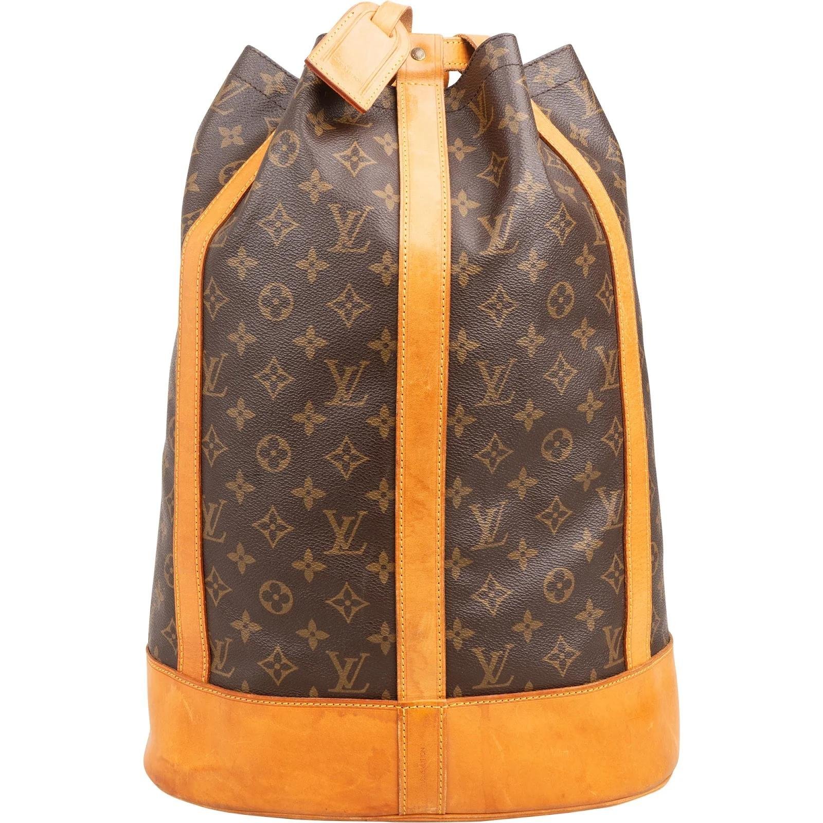 Louis Vuitton Randonnée leather handbag