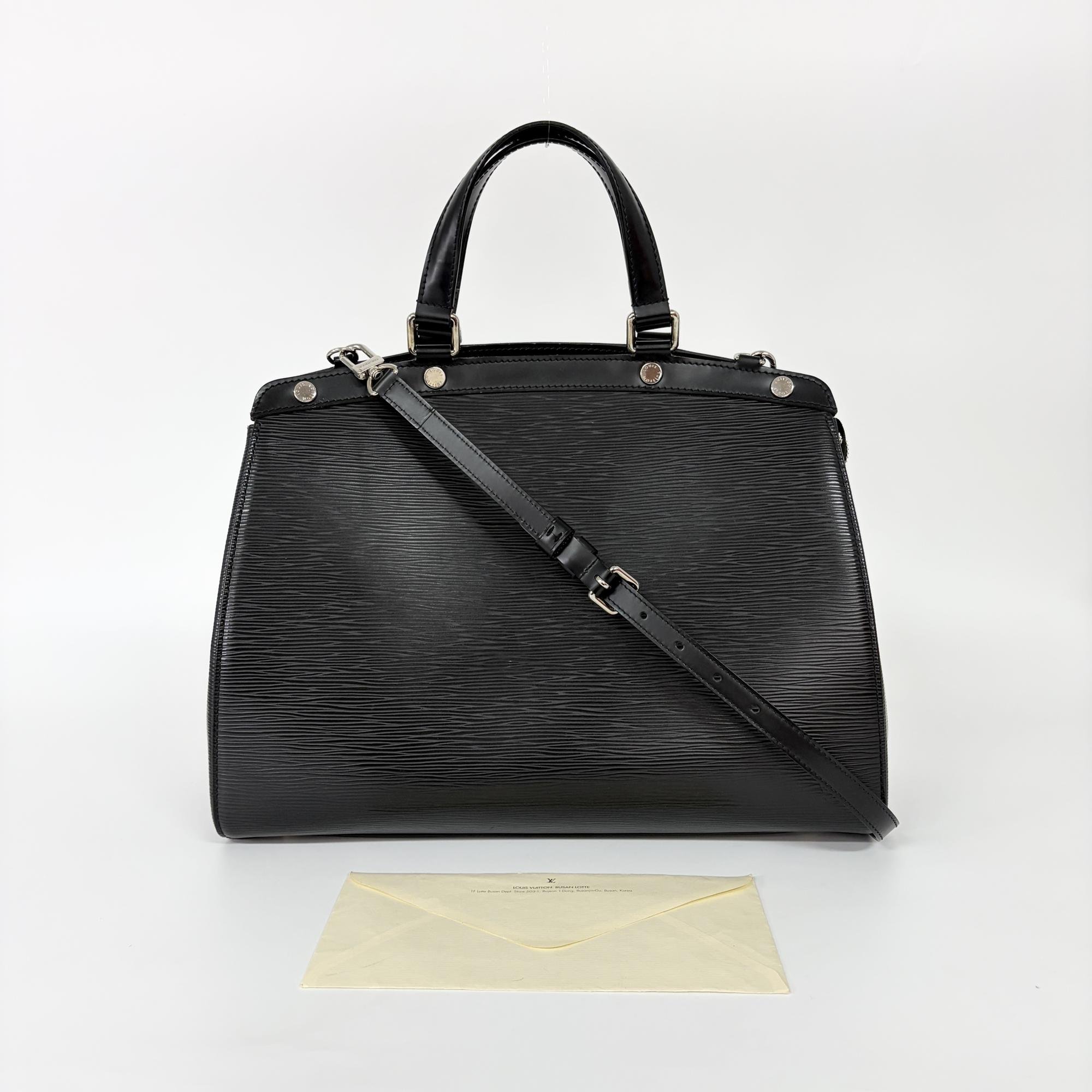 Bréa leather handbag