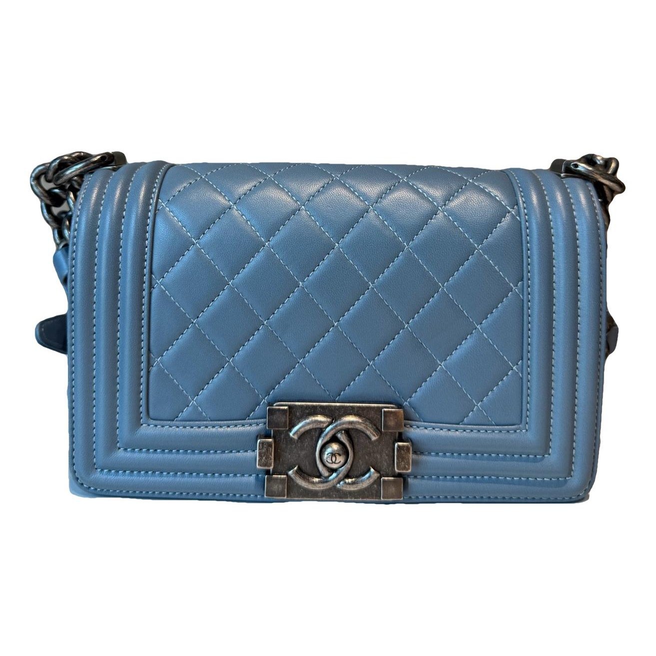 Boy leather crossbody bag