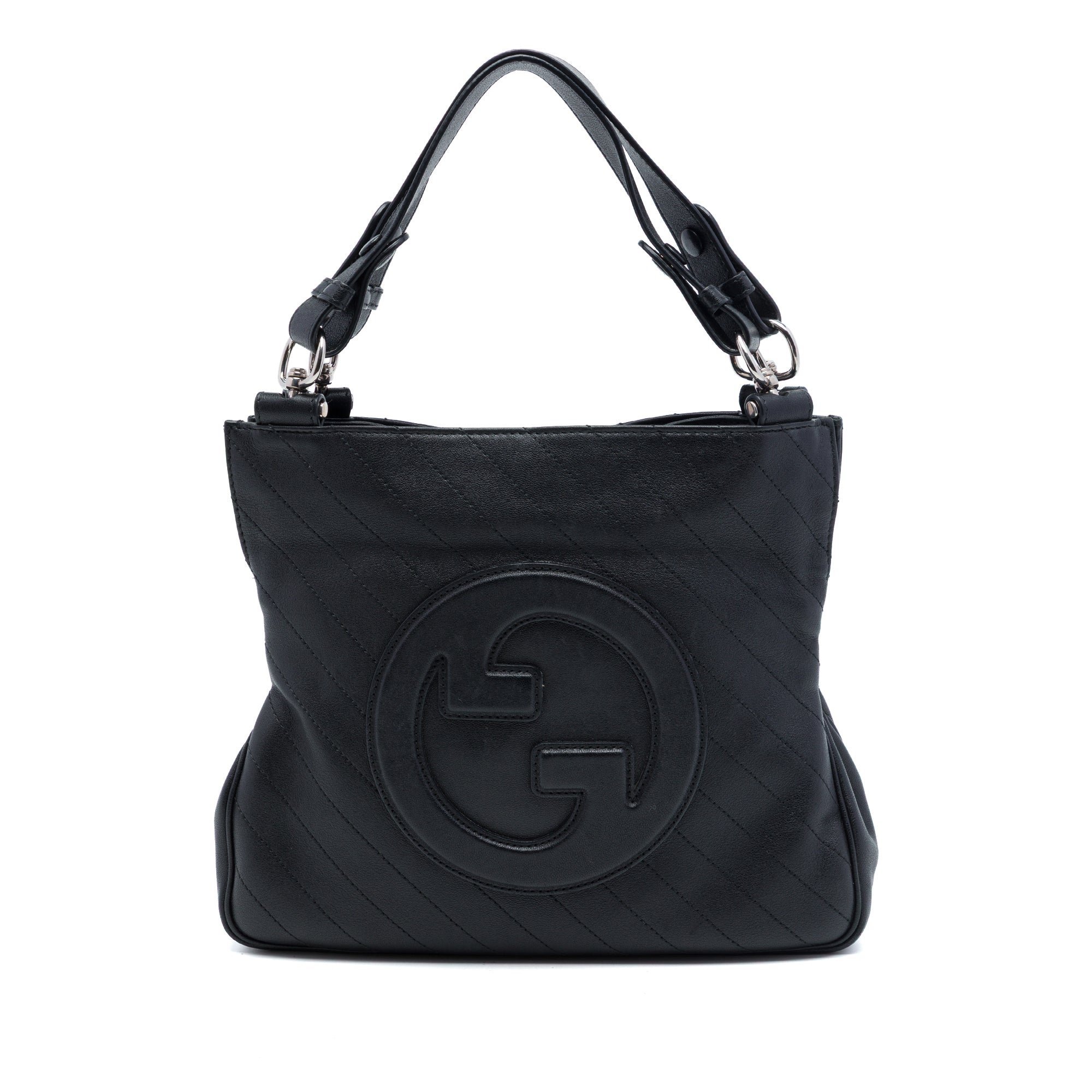 Blondie pony-style calfskin satchel