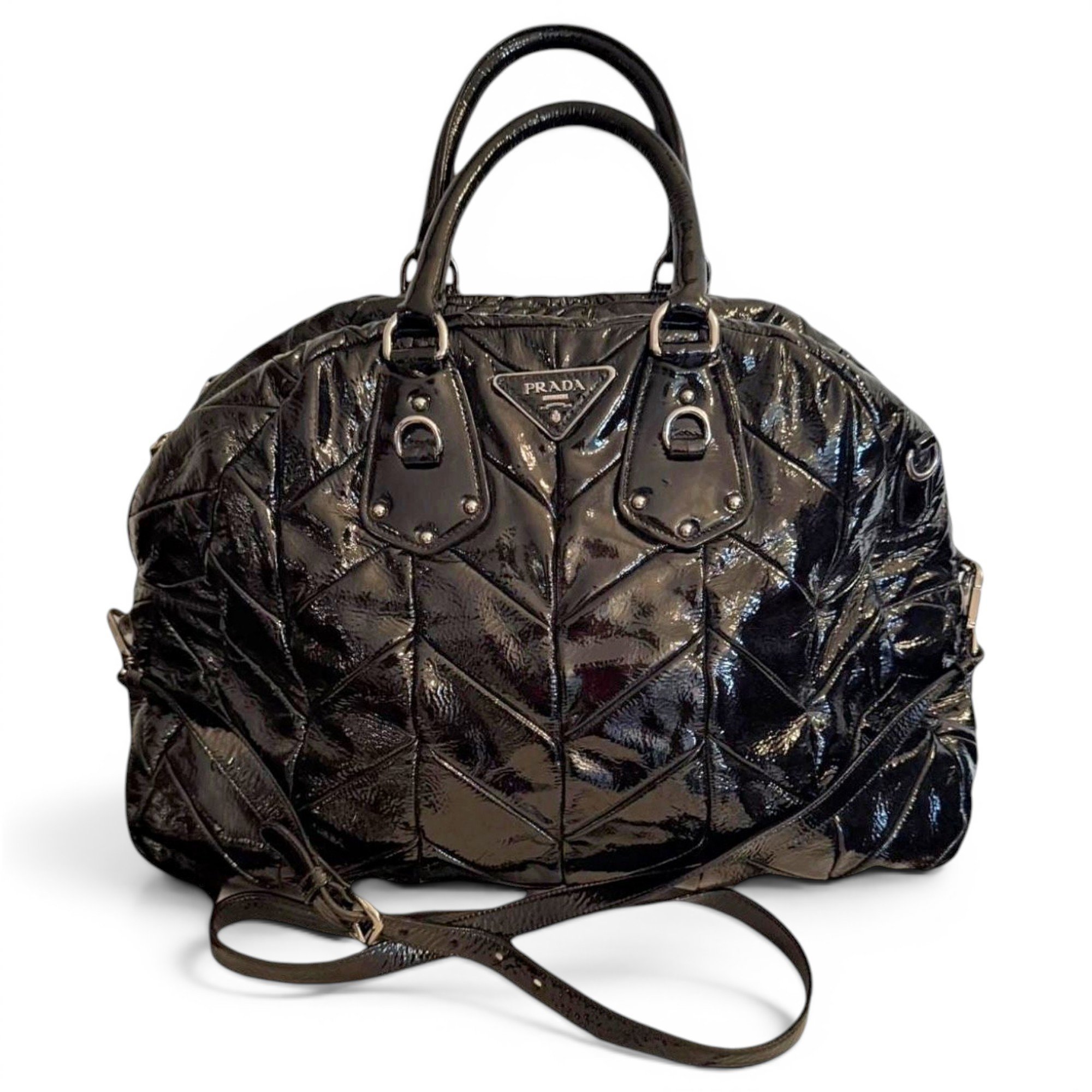 Leather tote