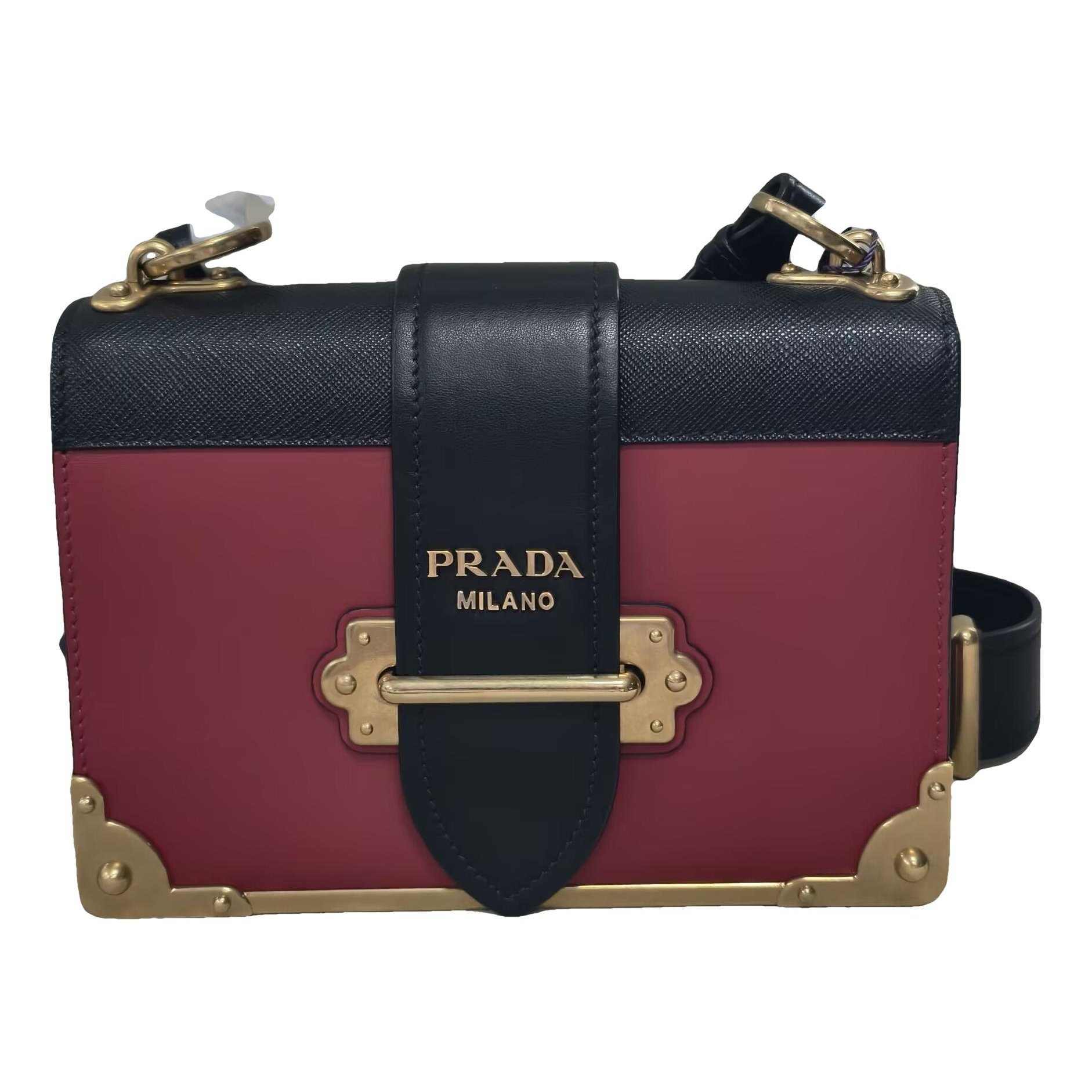 Cahier leather handbag