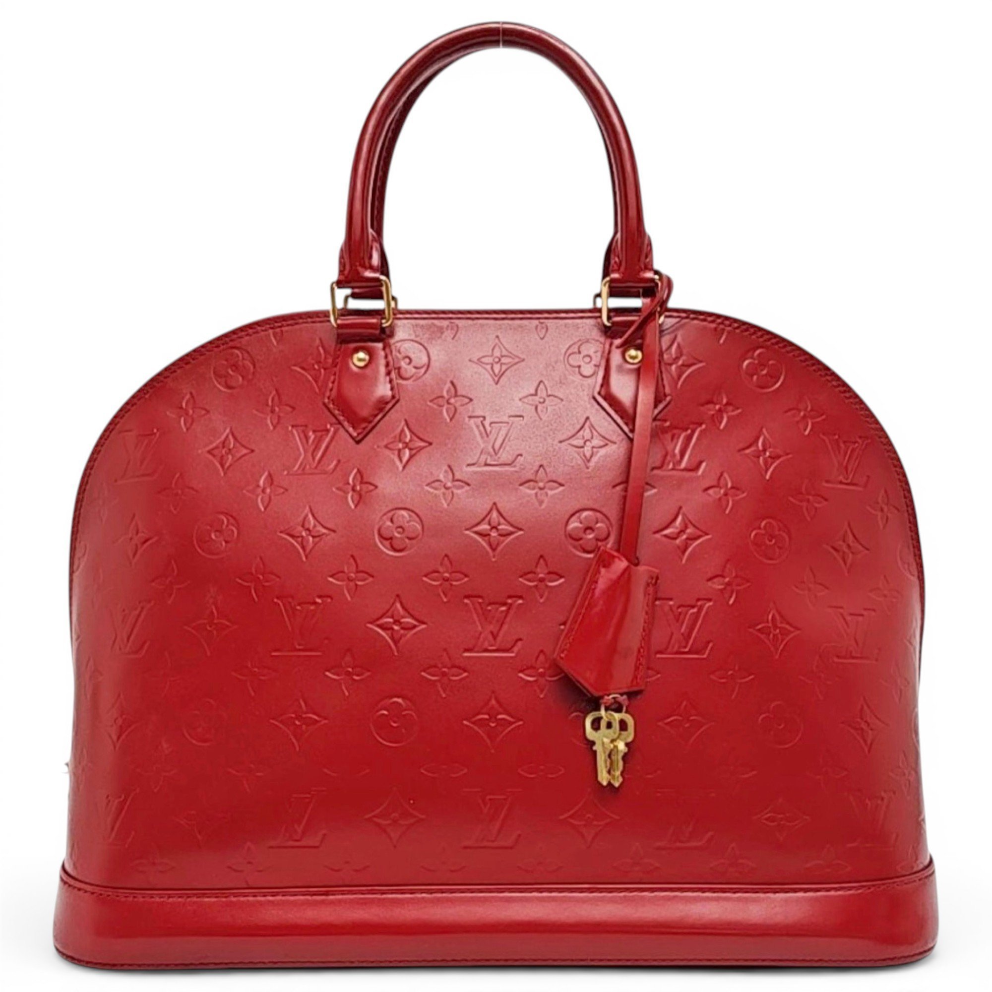 Alma patent leather handbag
